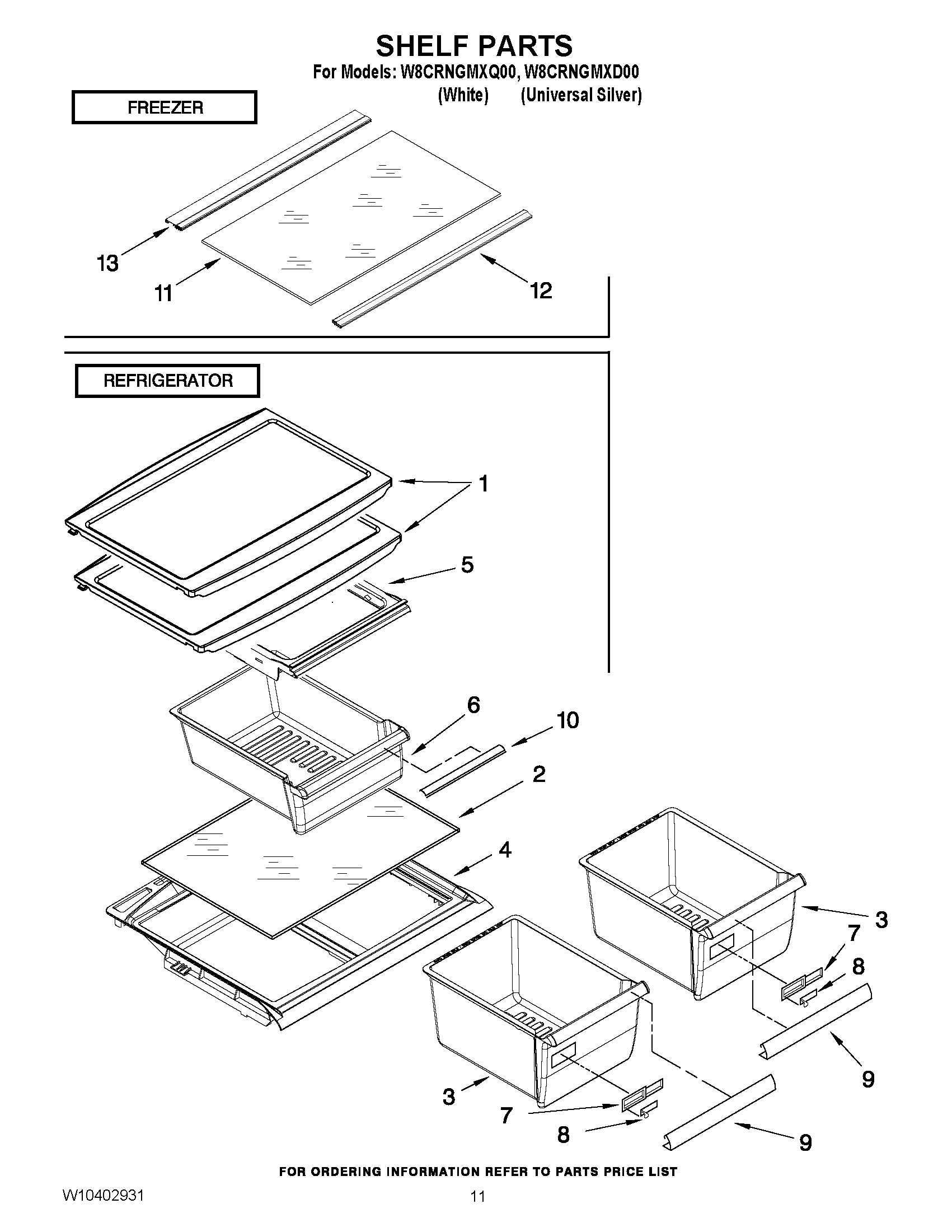 06 - SHELF PARTS