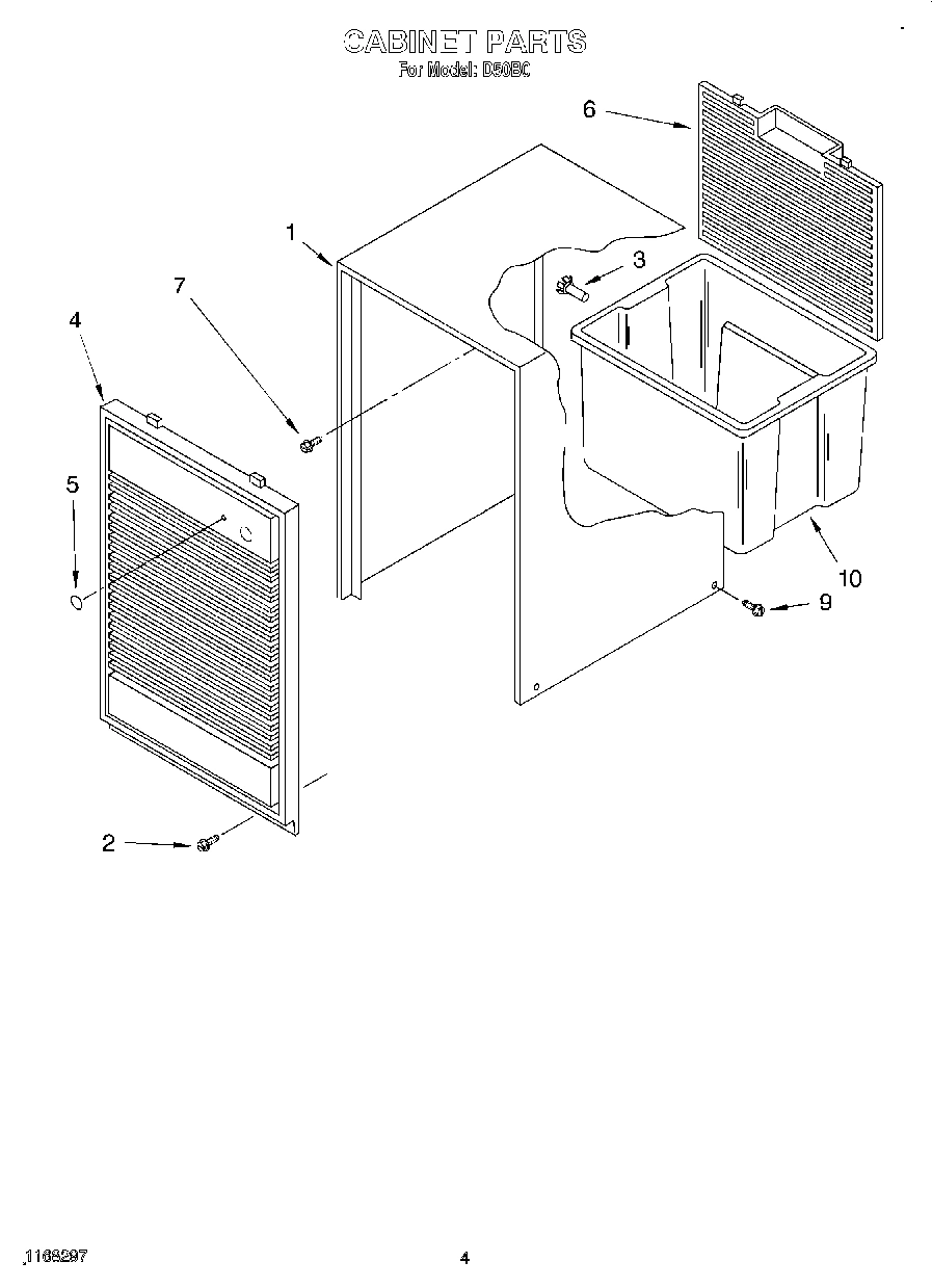 04 - CABINET, LIT/OPTIONAL