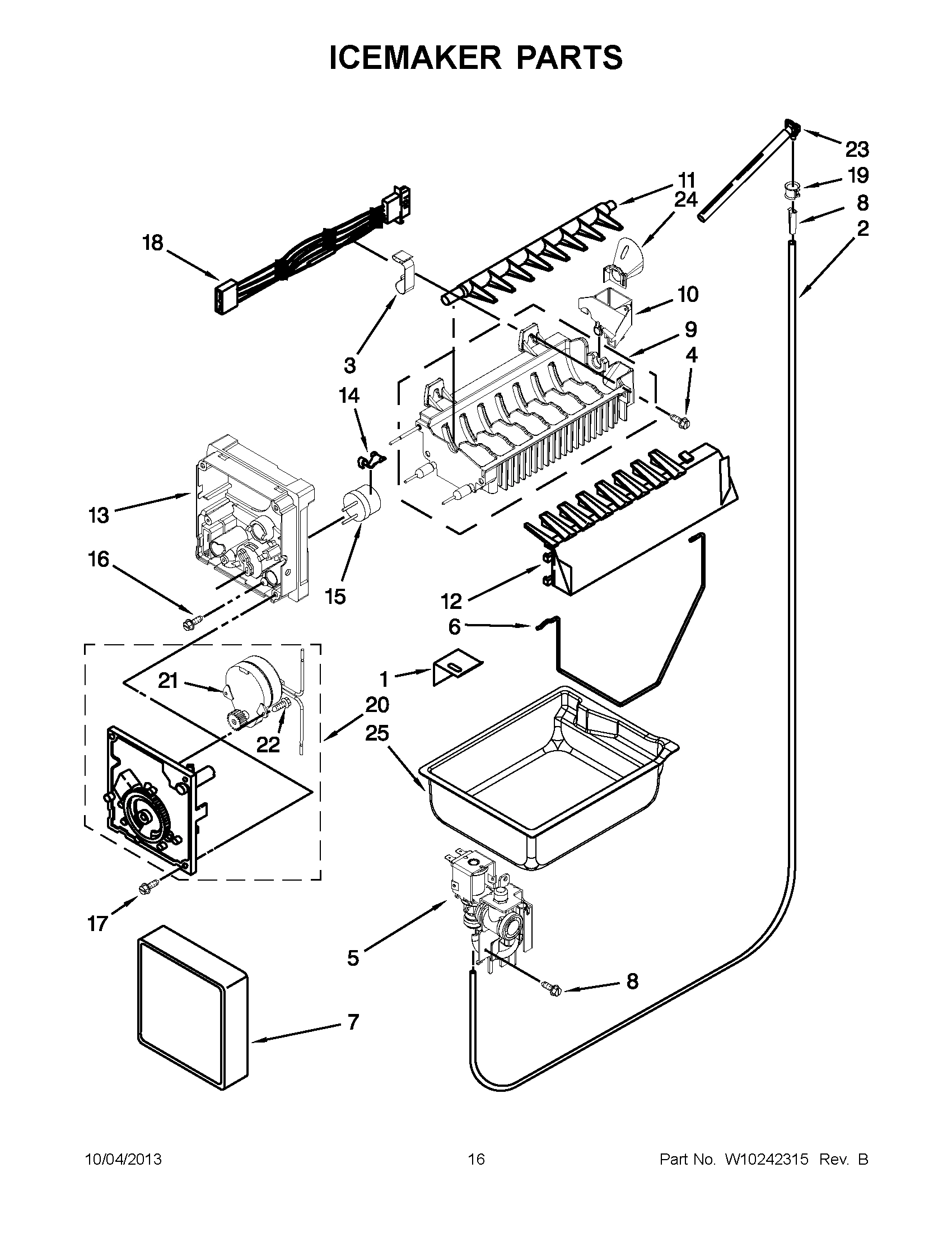 09 - ICEMAKER PARTS