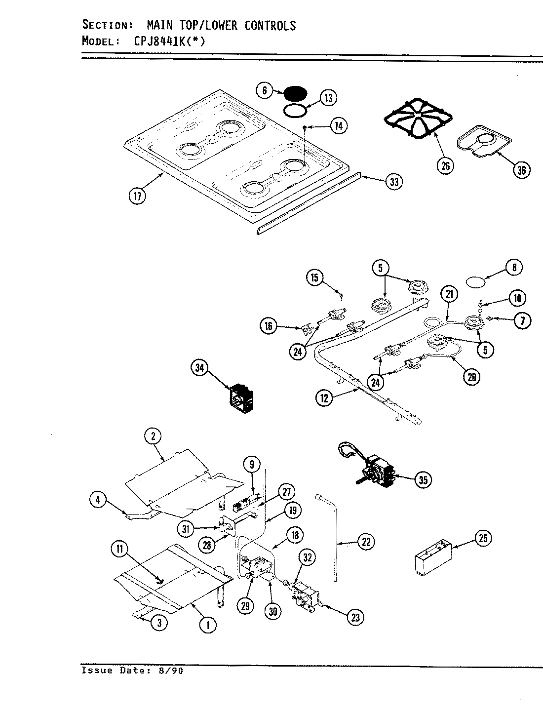 03 - MAIN TOP & LOWER CONTROLS
