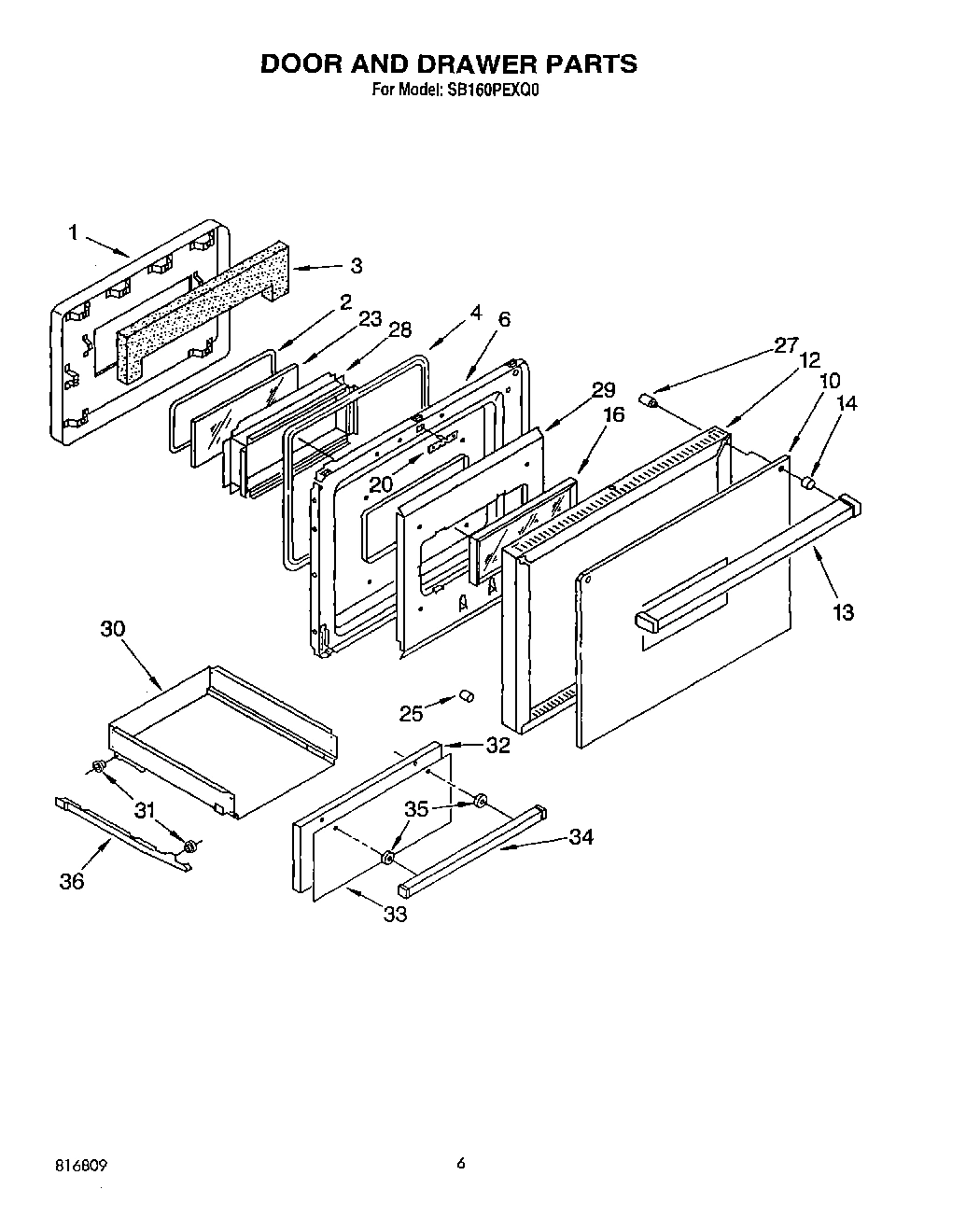 05 - DOOR AND DRAWER, LIT/OPTOINAL