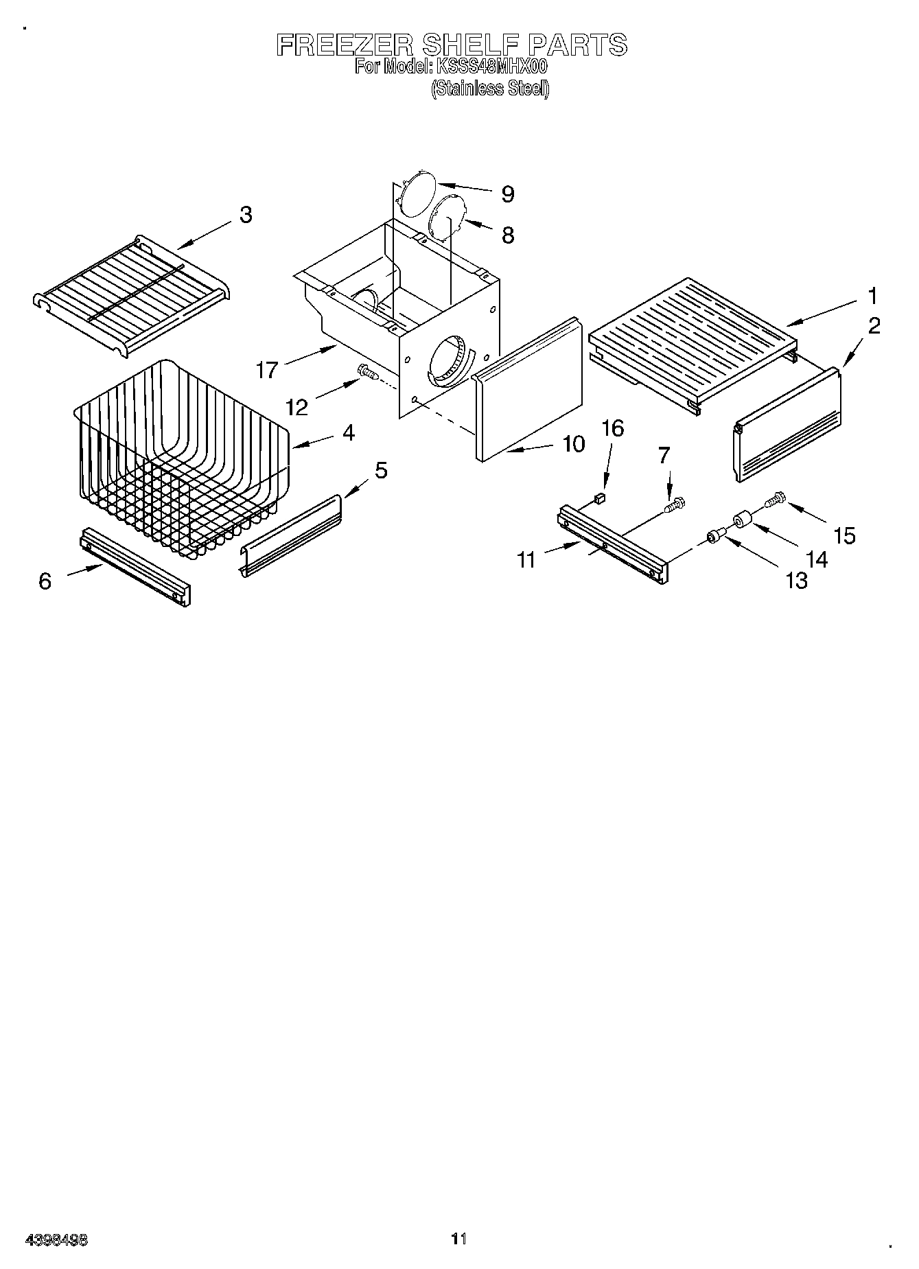 08 - FREEZER SHELF