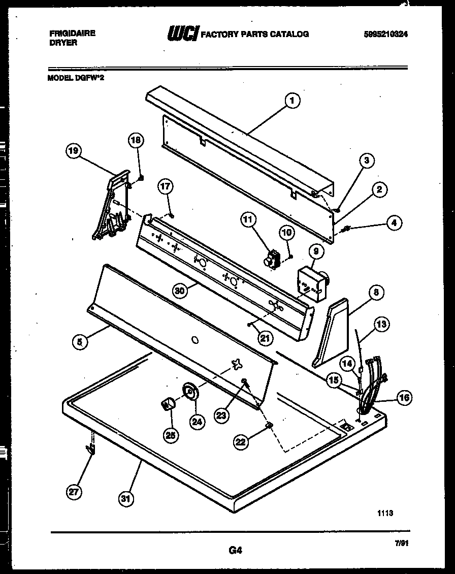 04 - CONSOLE AND CONTROL PARTS