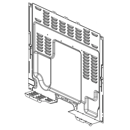 MCK71167101 LG Rear Cover