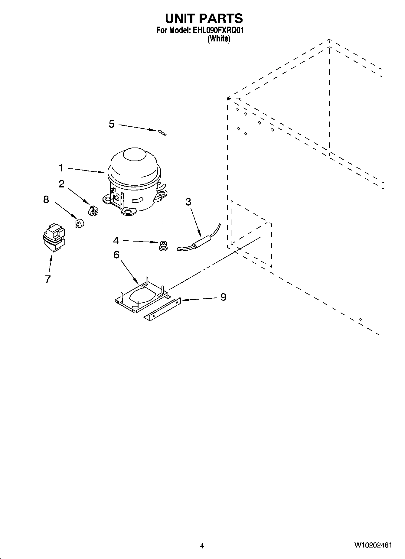 03 - UNIT PARTS, OPTIONAL PARTS (NOT INCLUDED)