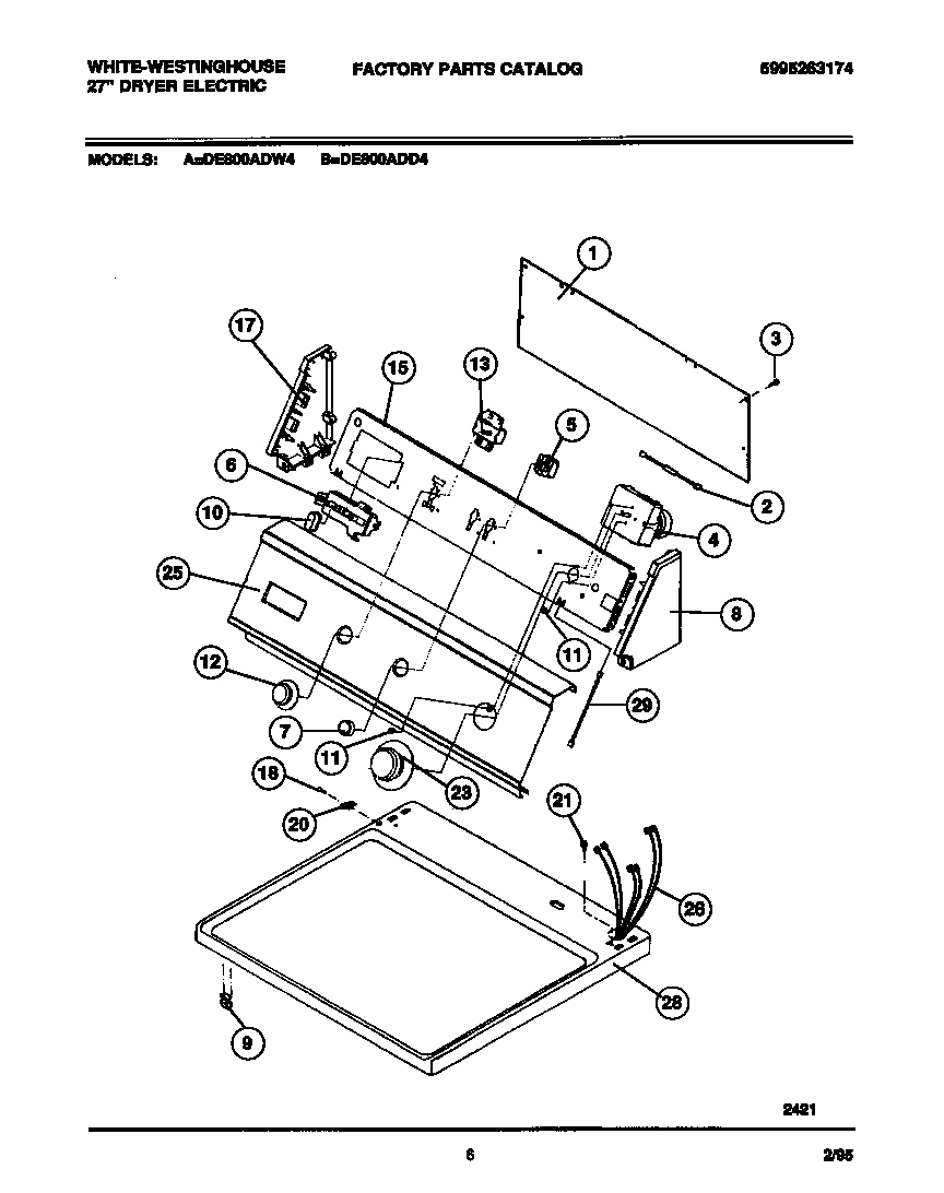 04 - CONSOLE, CONTROLS, TOP PANEL