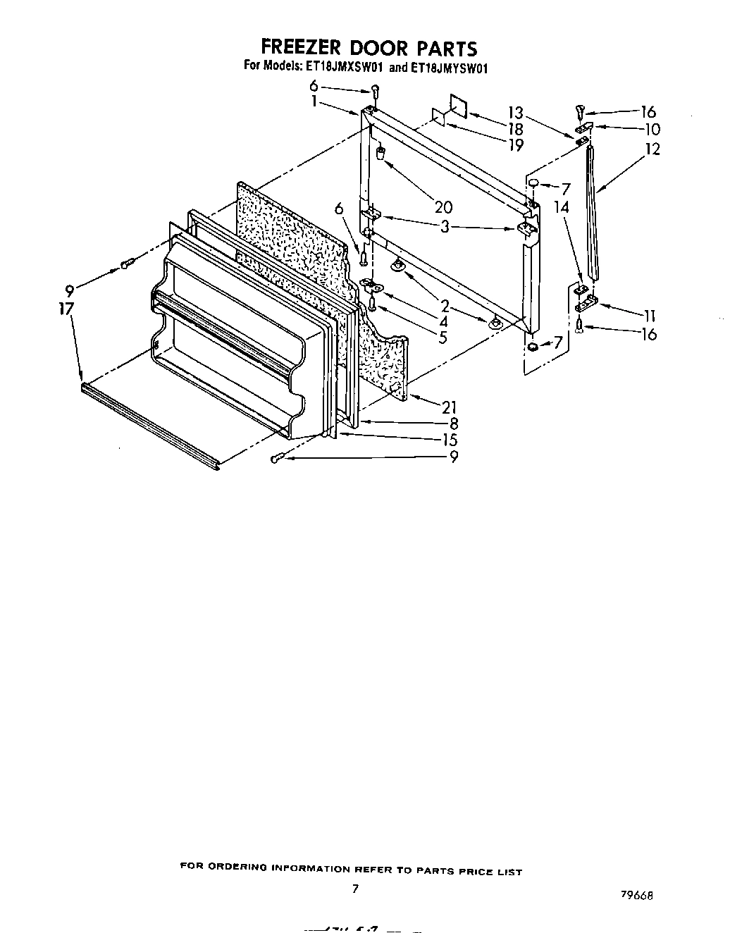06 - FREEZER DOOR