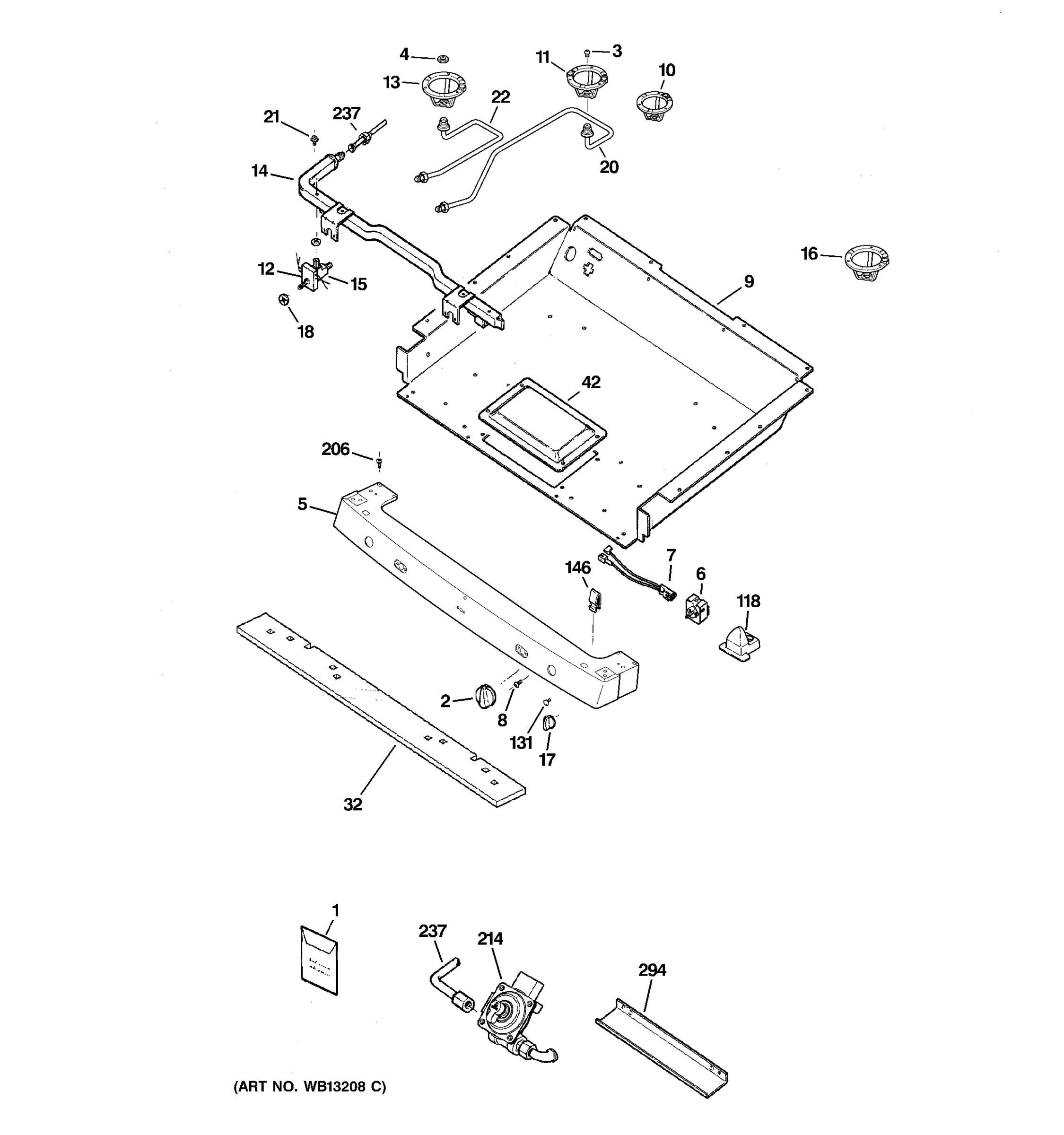 GAS & BURNER PARTS