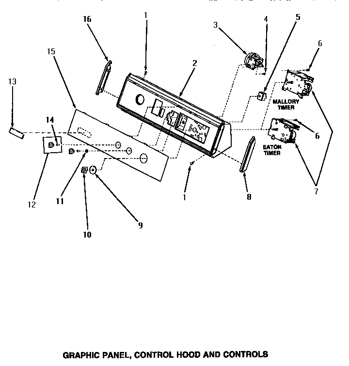 07 - GRAPHIC PANEL, CONTROL HOOD & CONTROLS