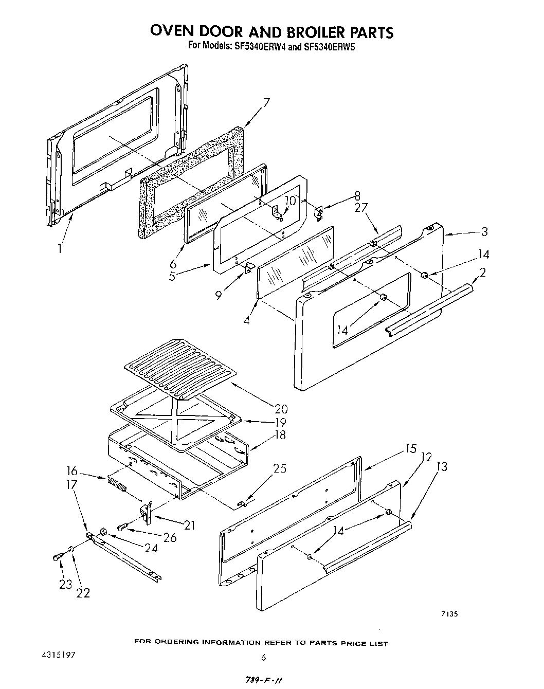06 - OVEN DOOR AND BROILER