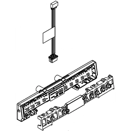 W10620217 Whirlpool Dishwasher User Interface