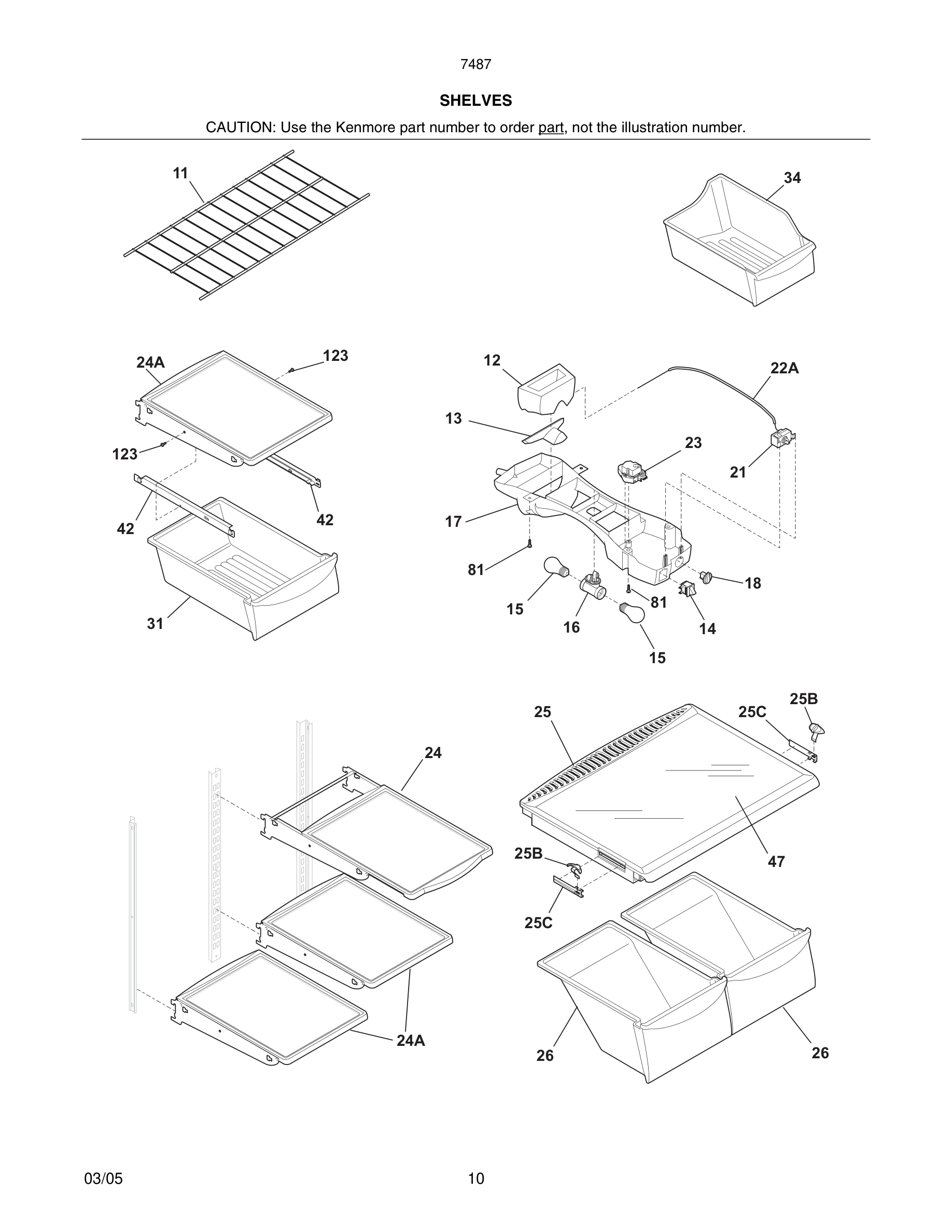 11 - SHELVES