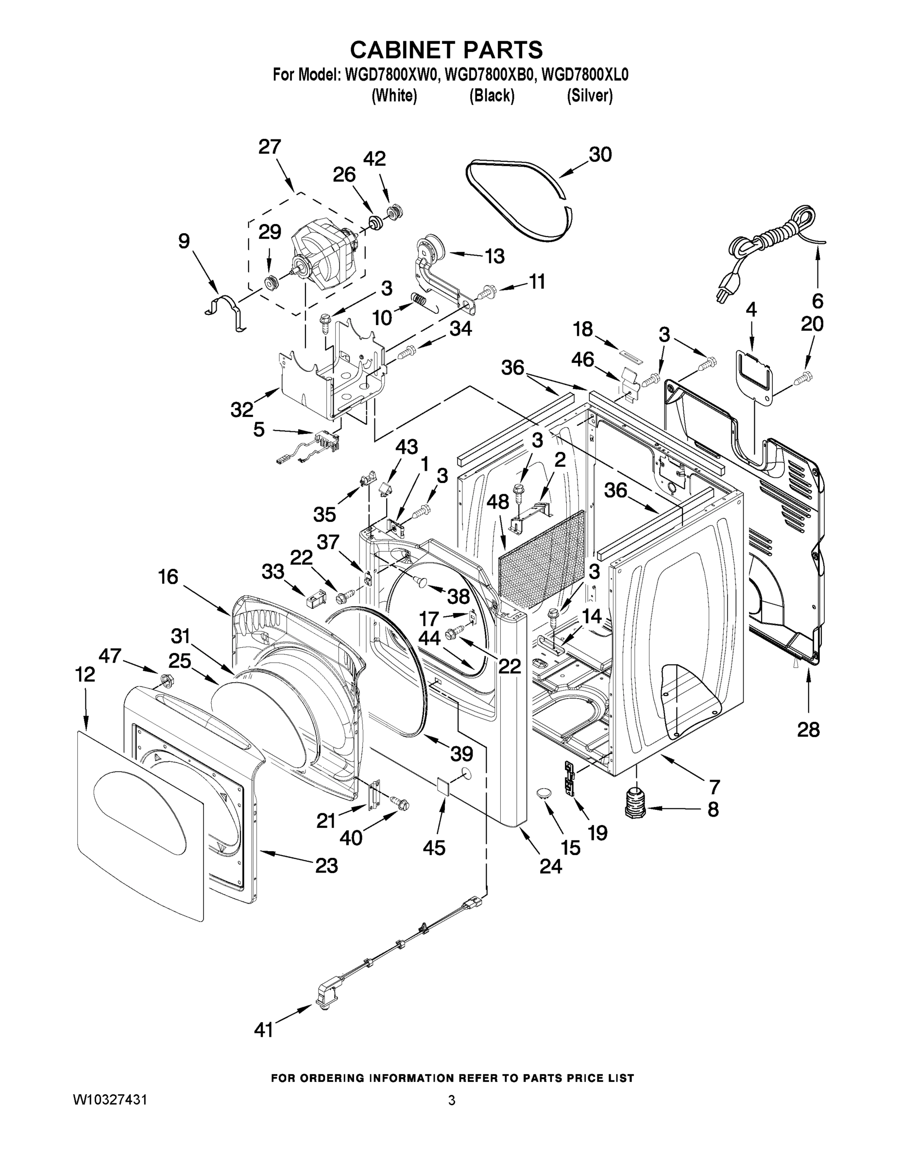 02 - CABINET PARTS