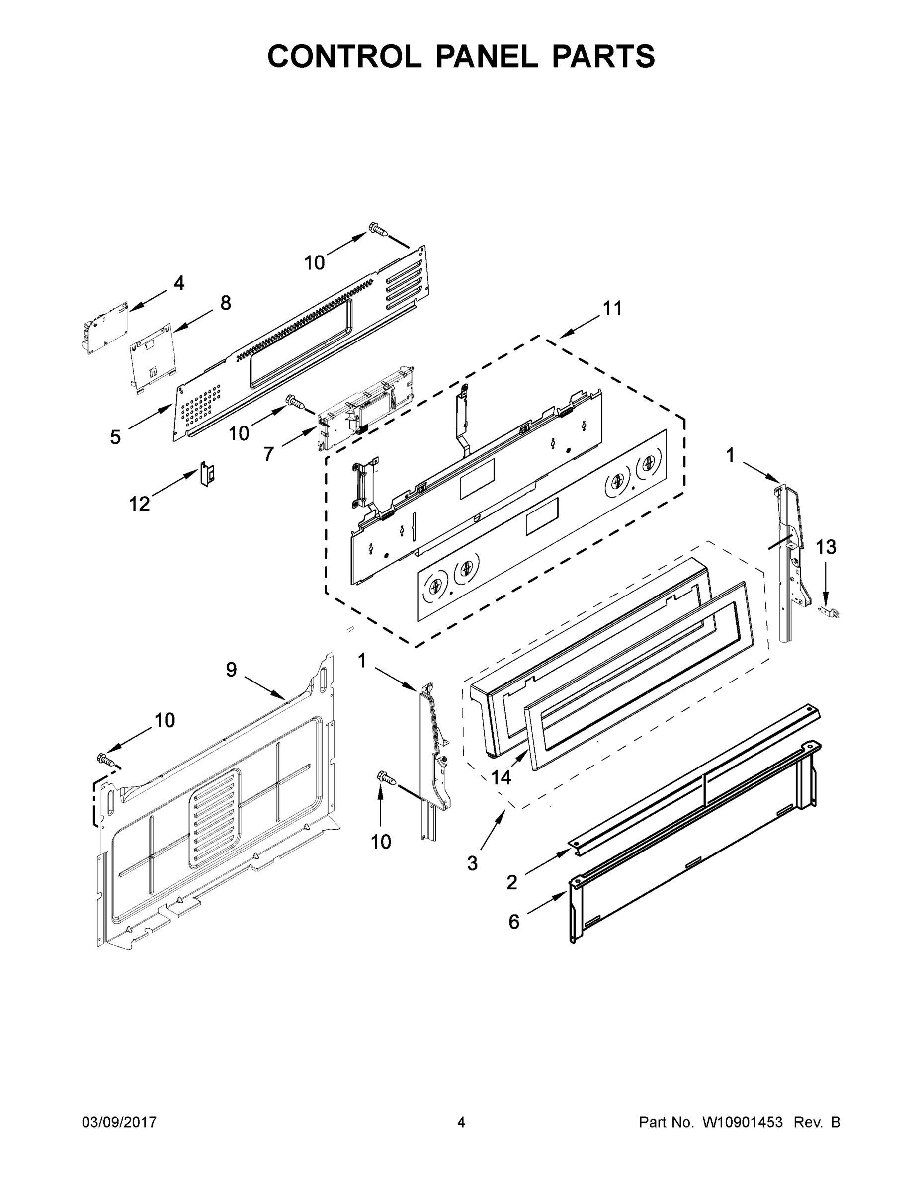 03 - CONTROL PANEL PARTS