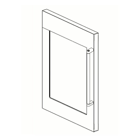 W11644056 Whirlpool Door Assembly