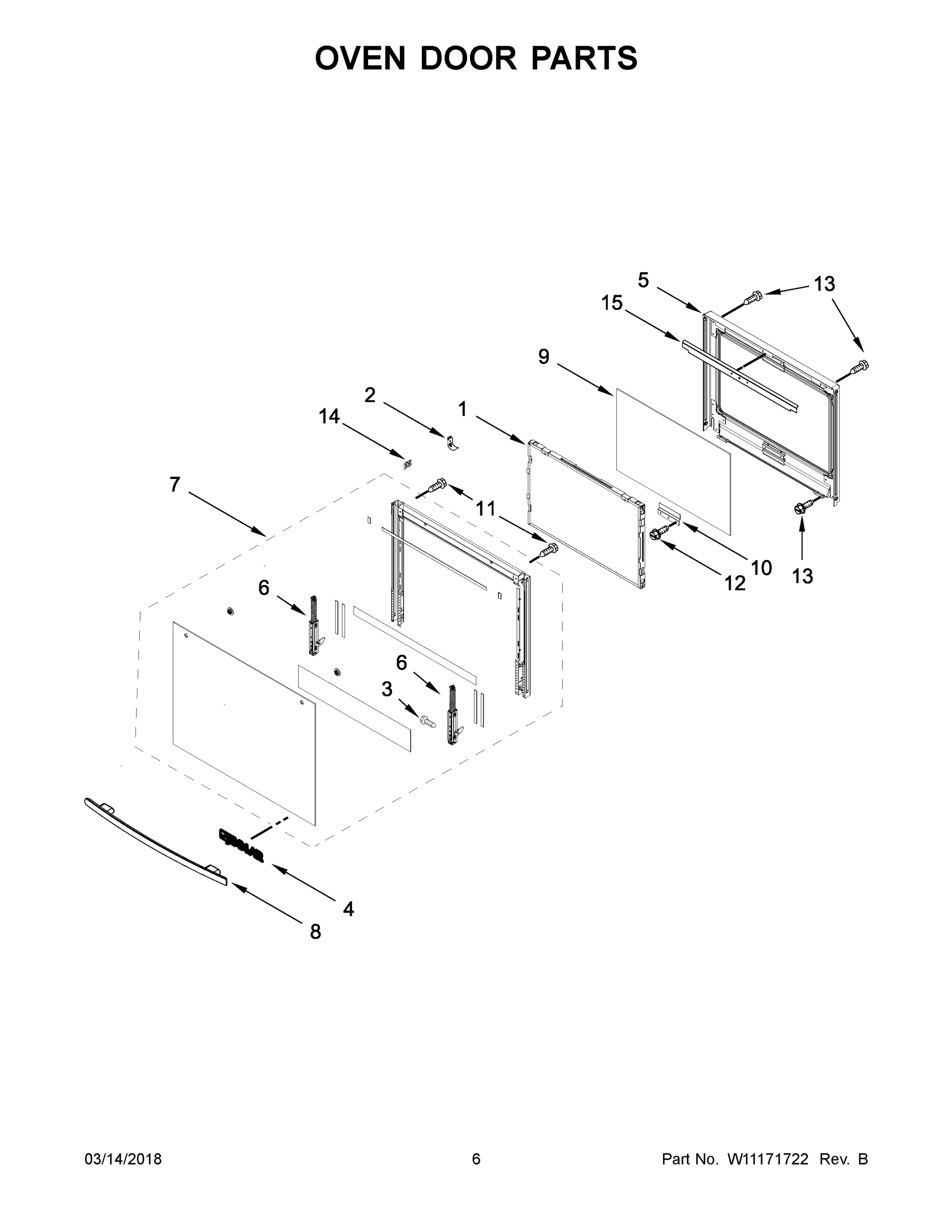 04 - OVEN DOOR PARTS