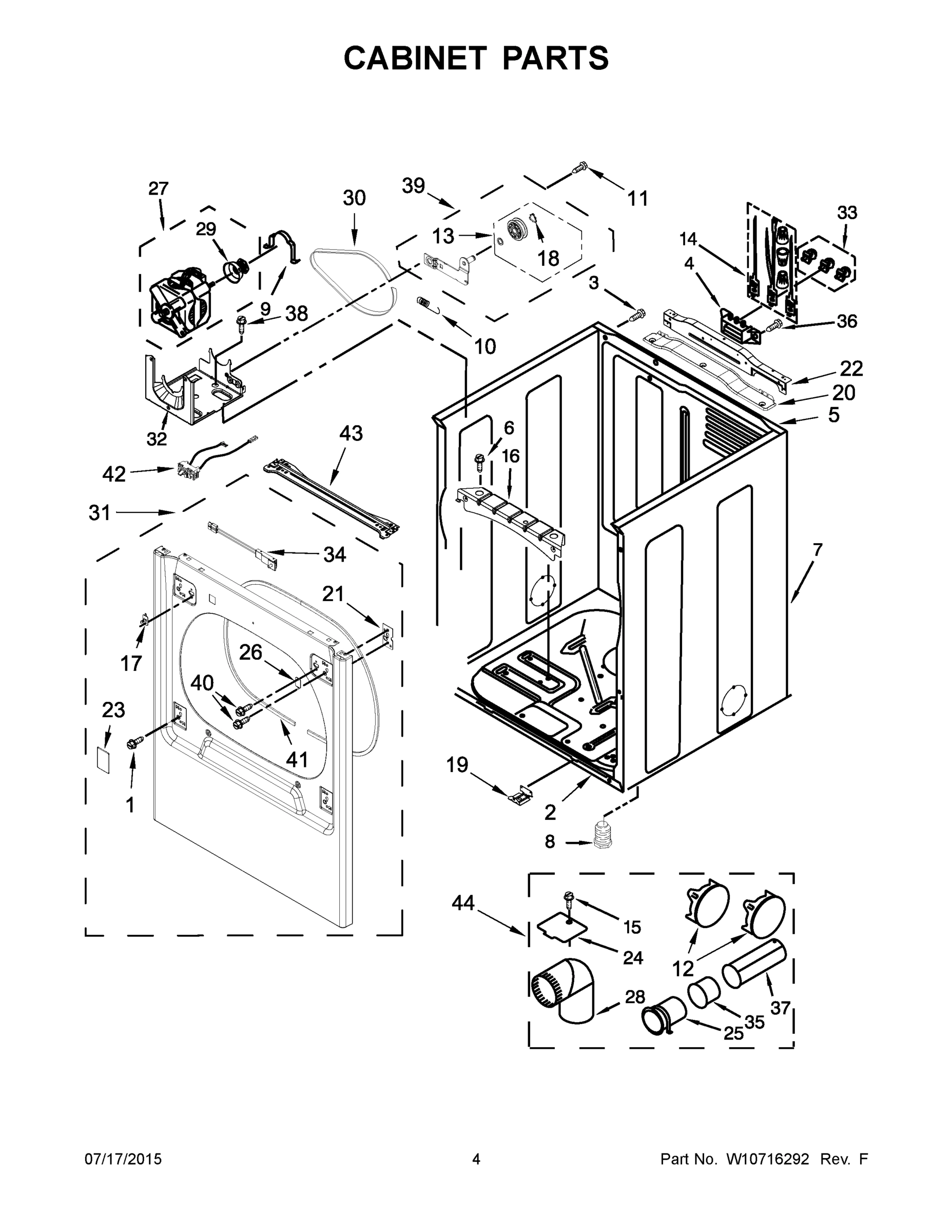 03 - CABINET PARTS