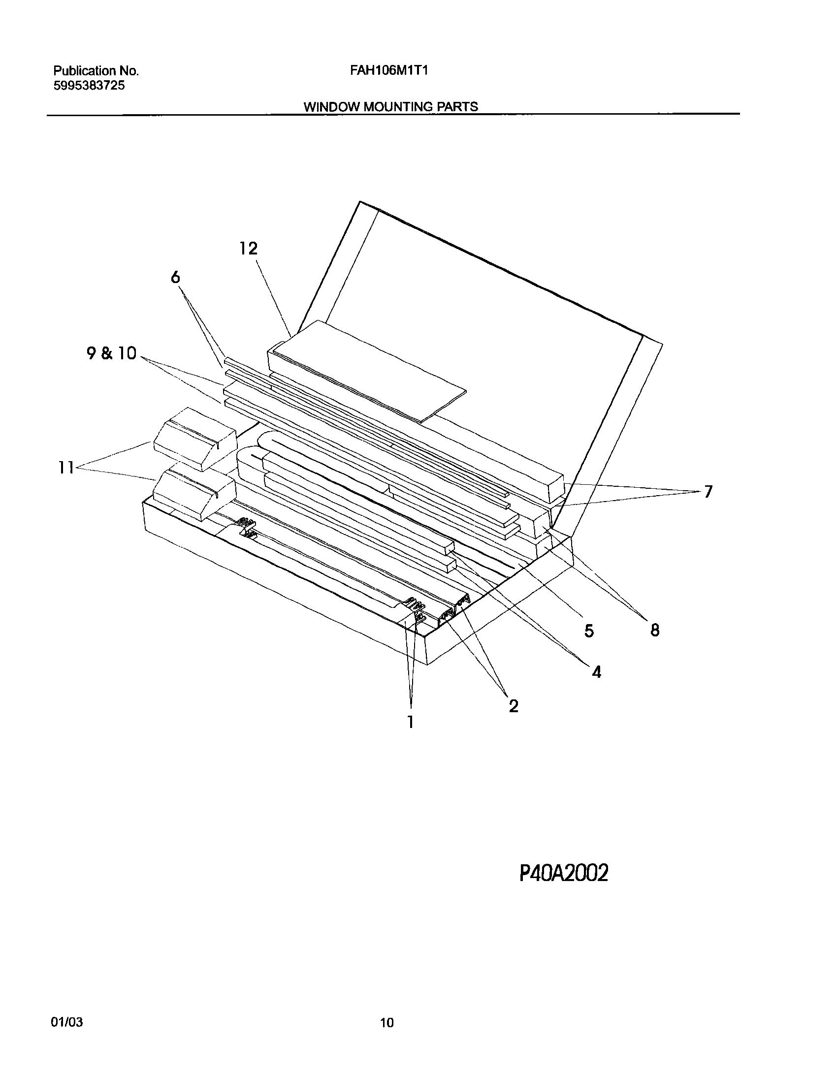 11 - WINDOW MOUNTING PARTS