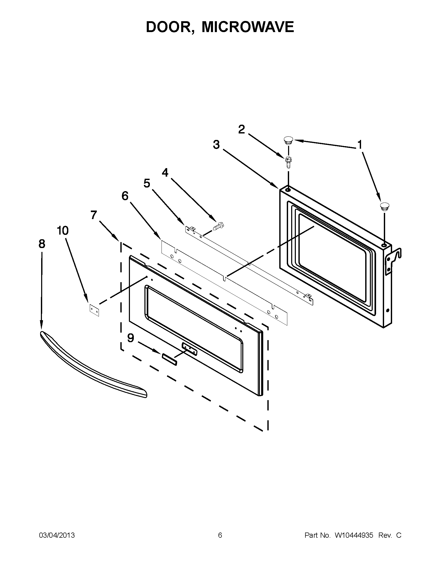 03 - DOOR, MICROWAVE