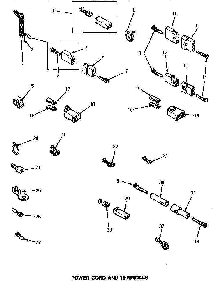 09 - POWER CORD & TERMINALS