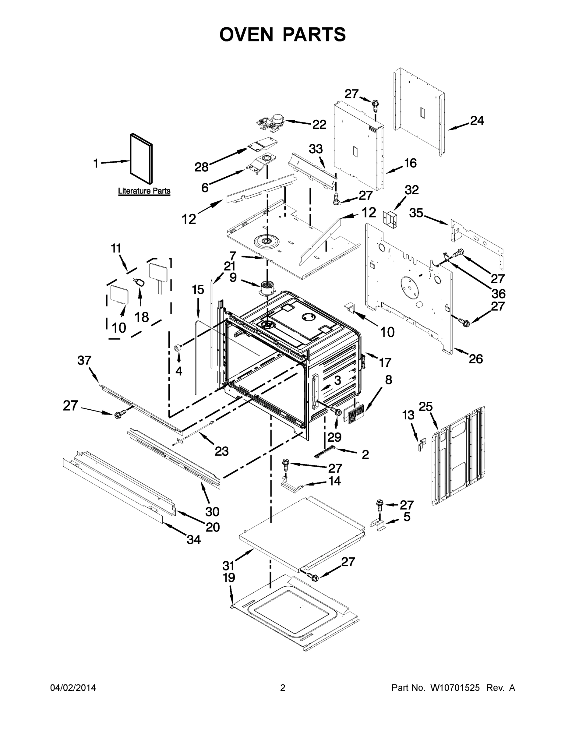 02 - OVEN PARTS