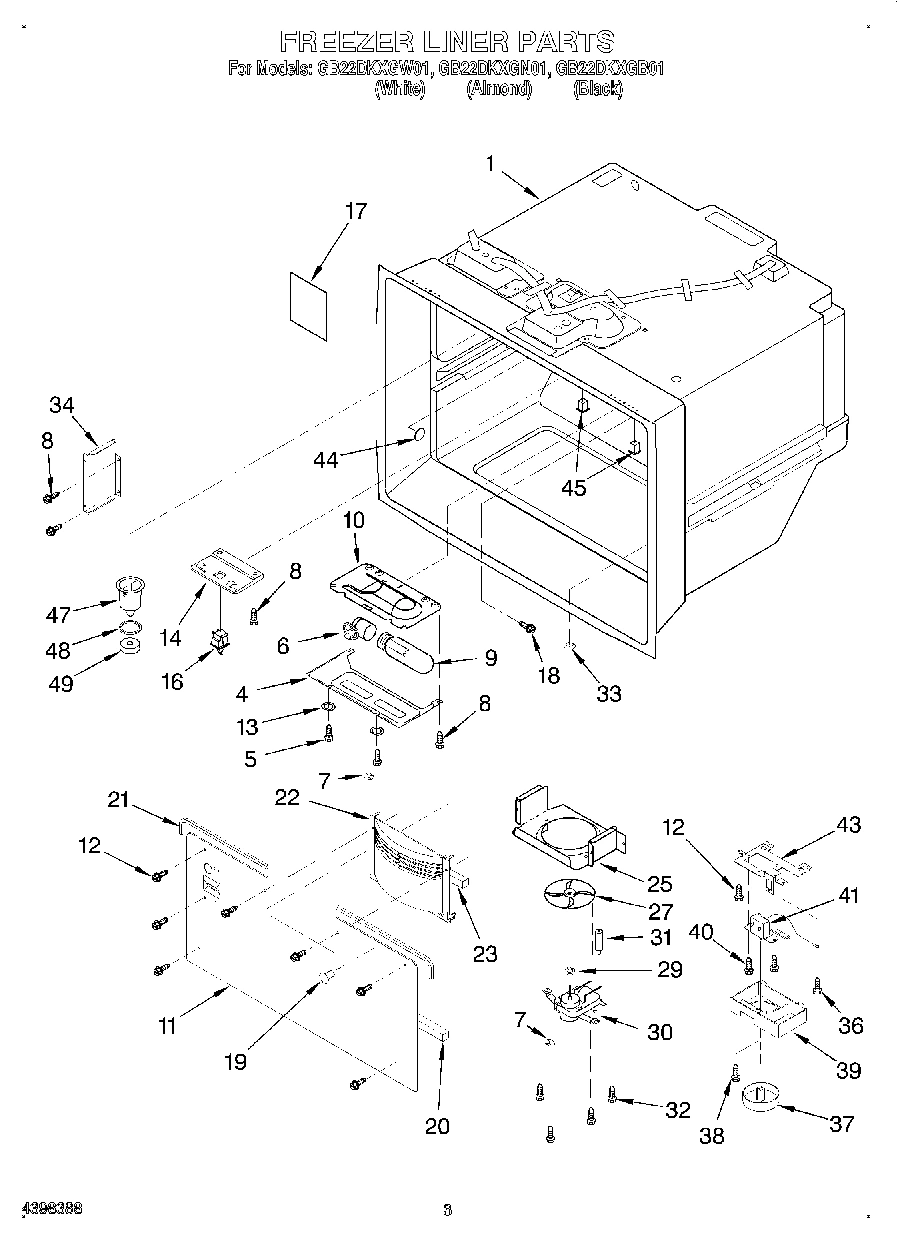 02 - FREEZER LINER
