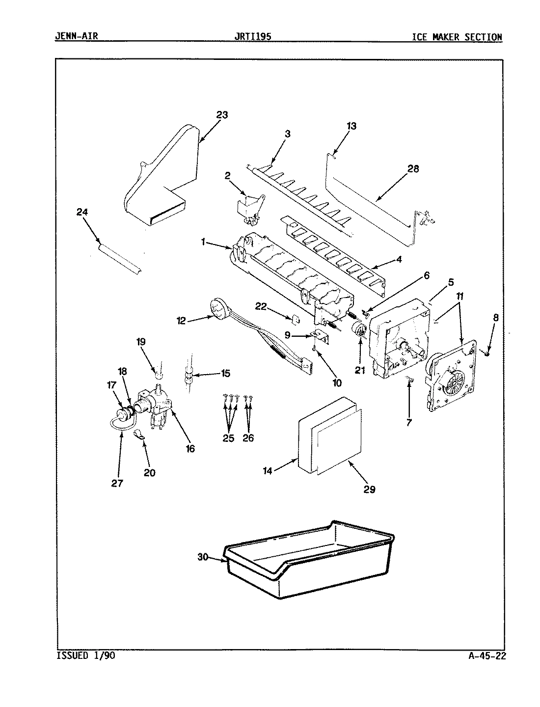 04 - ICE MAKER SECTION