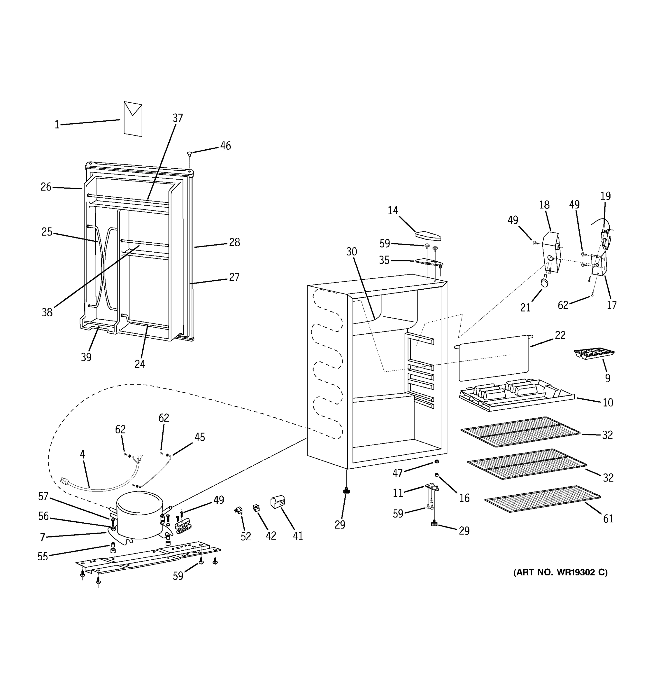 REFRIGERATOR PARTS