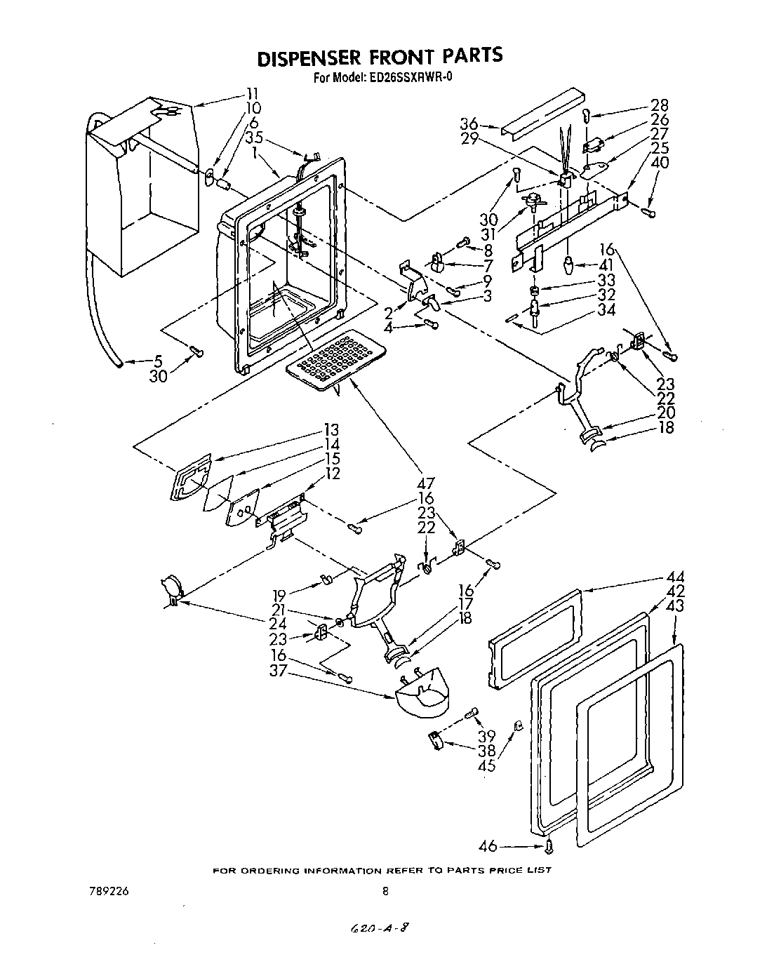 05 - DISPENSER FRONT