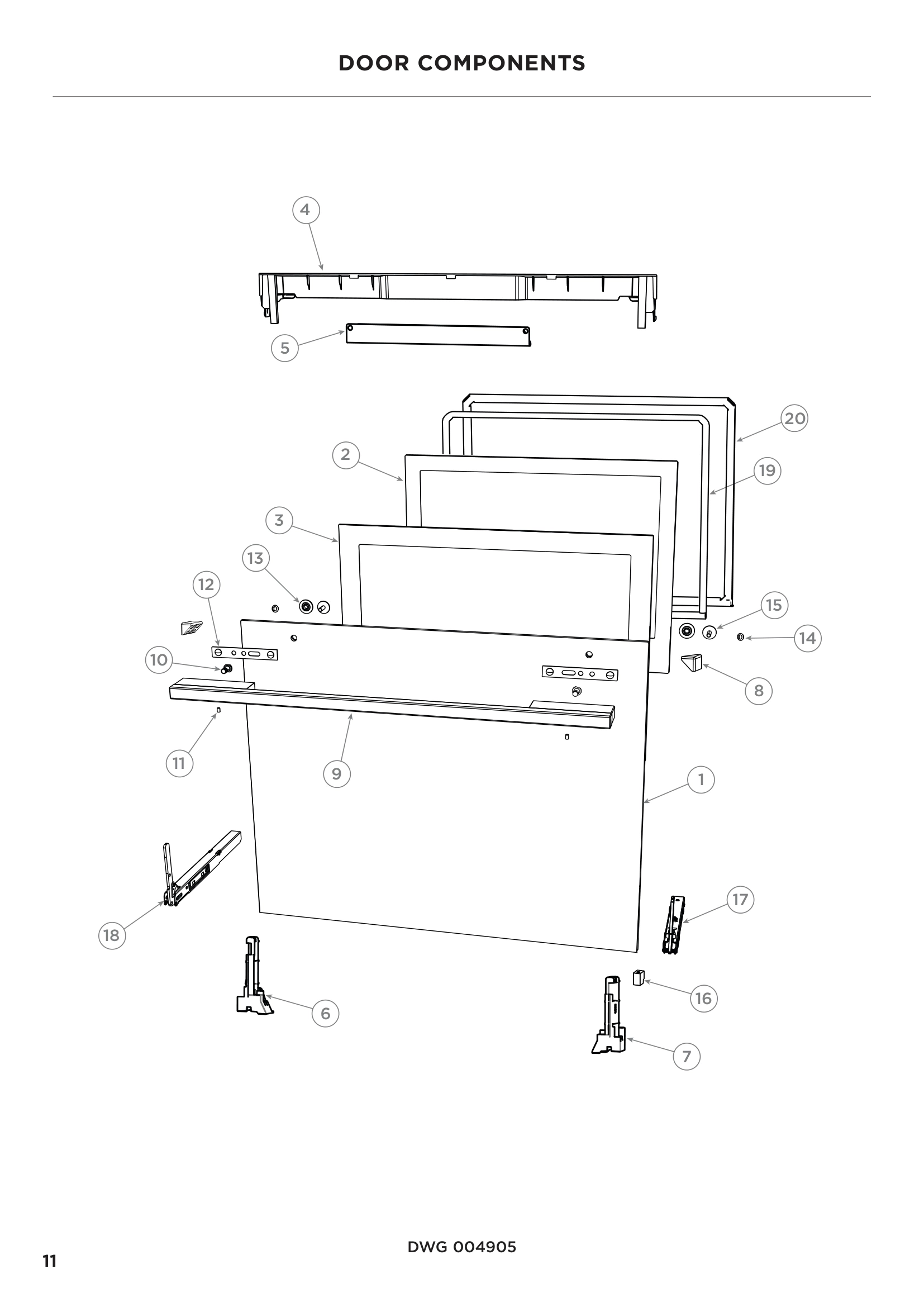 DOOR COMPONENTS