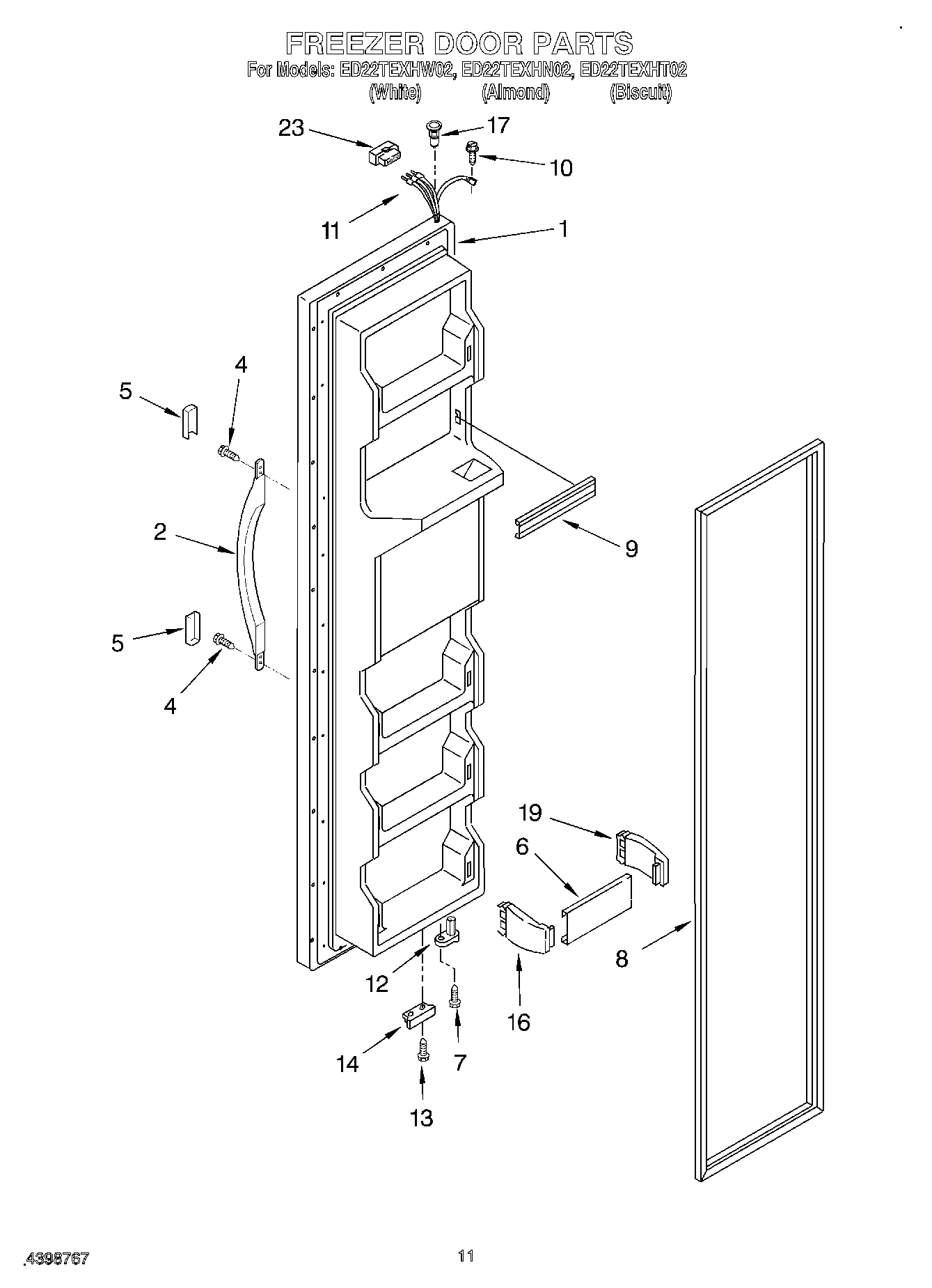 07 - FREEZER DOOR