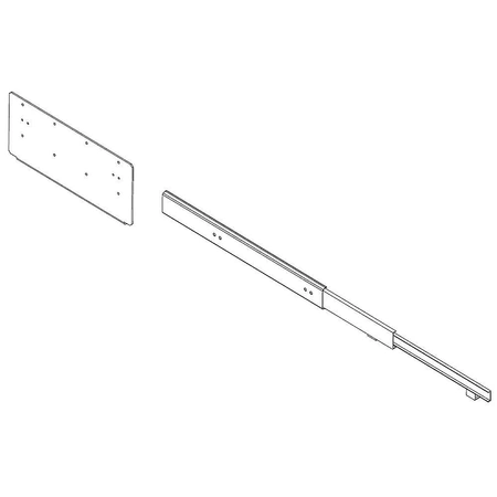 W10661808 Whirlpool Mounting Rail