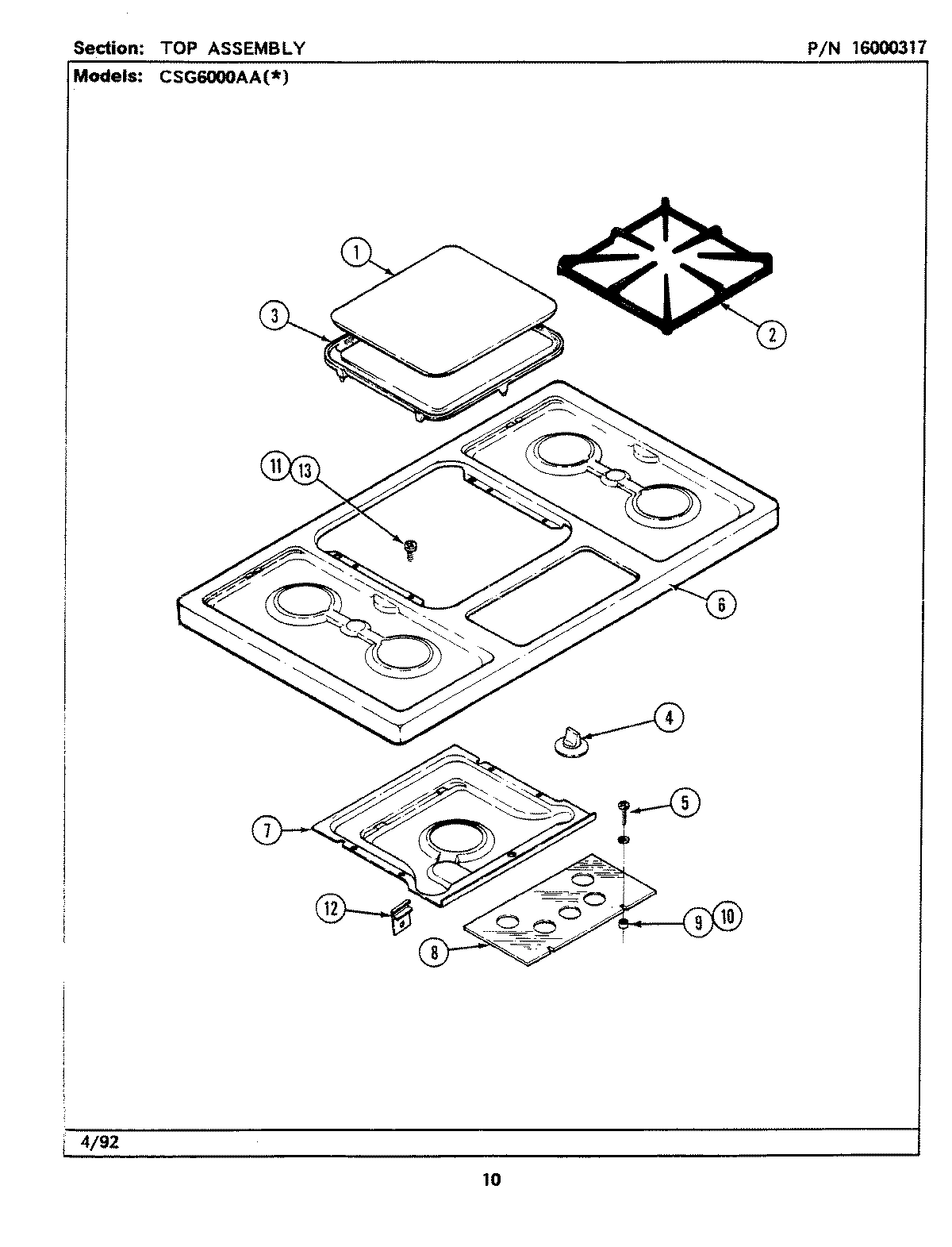03 - TOP ASSEMBLY