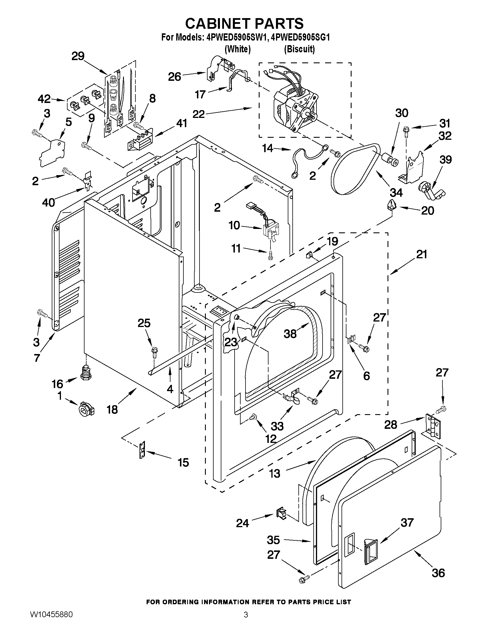 02 - CABINET PARTS