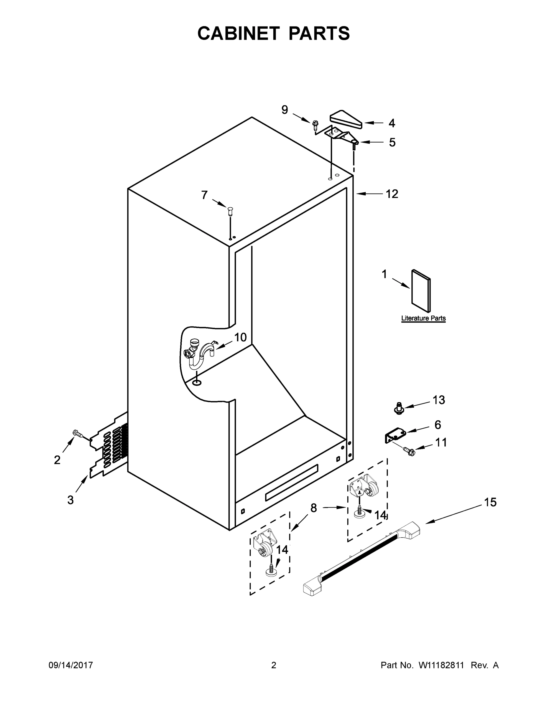 02 - CABINET PARTS