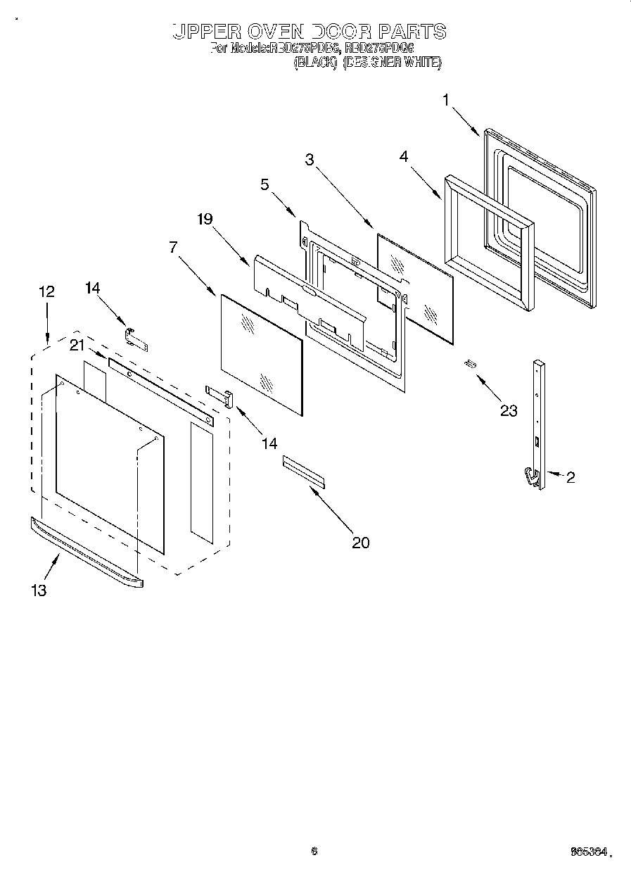 04 - UPPER OVEN DOOR