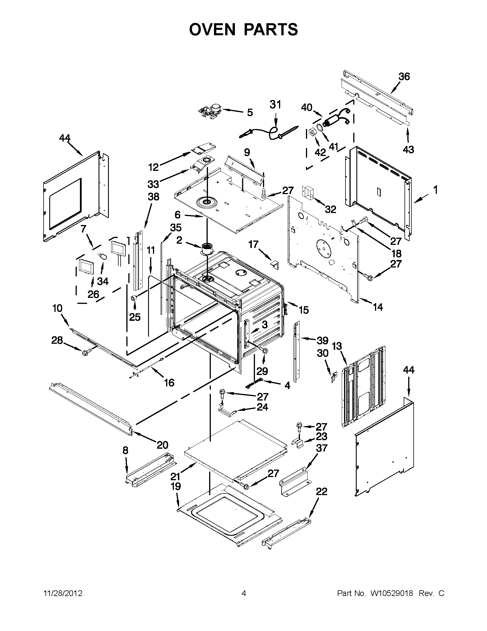 02 - OVEN PARTS