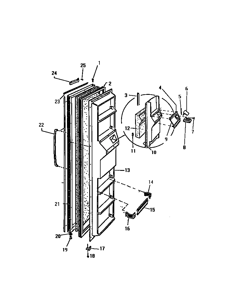 02 - FREEZER DOOR