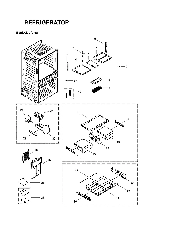 Refrigerator Parts