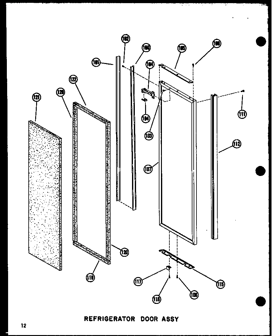 11 - REF DOOR ASSY