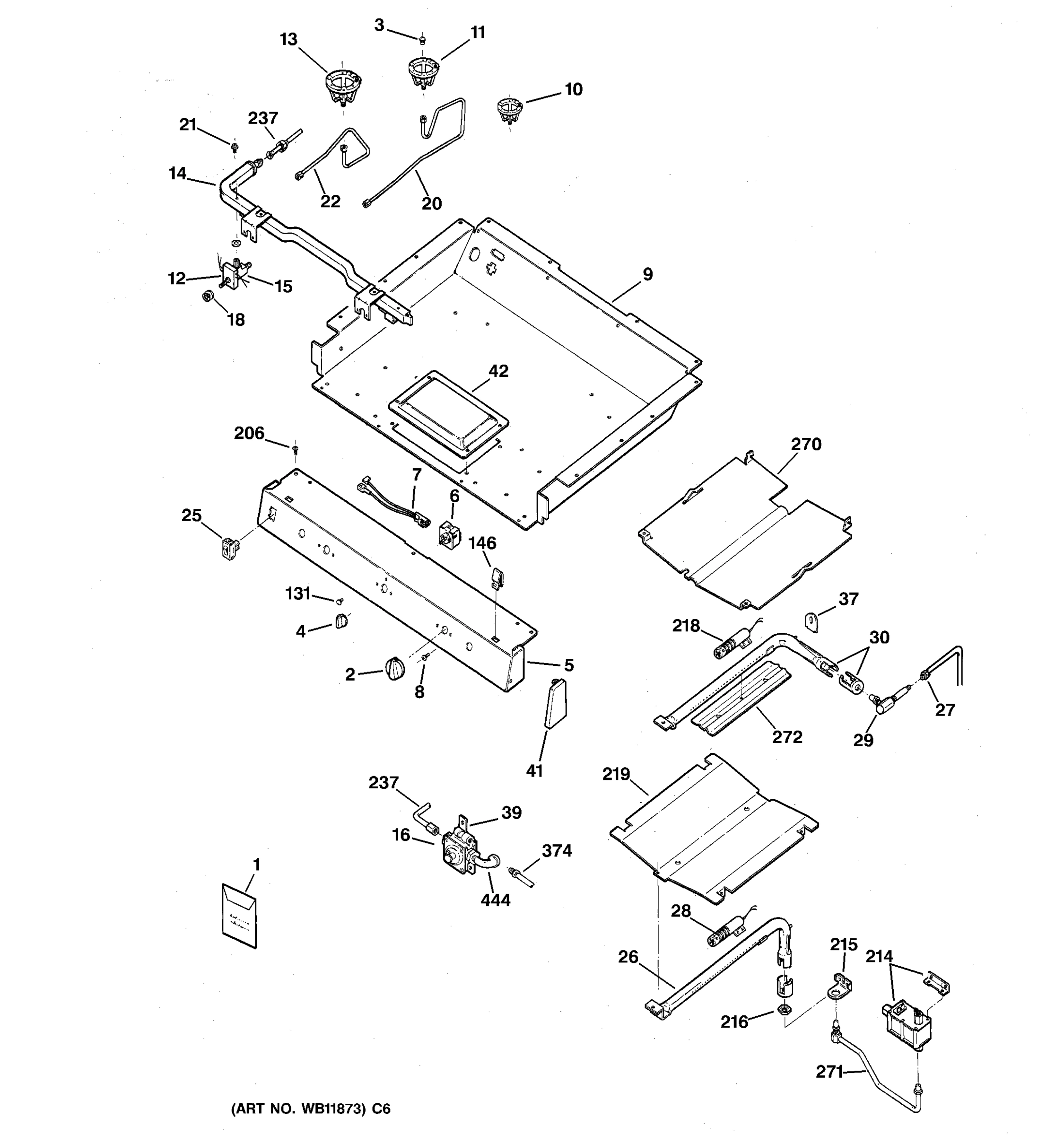 GAS & BURNER PARTS