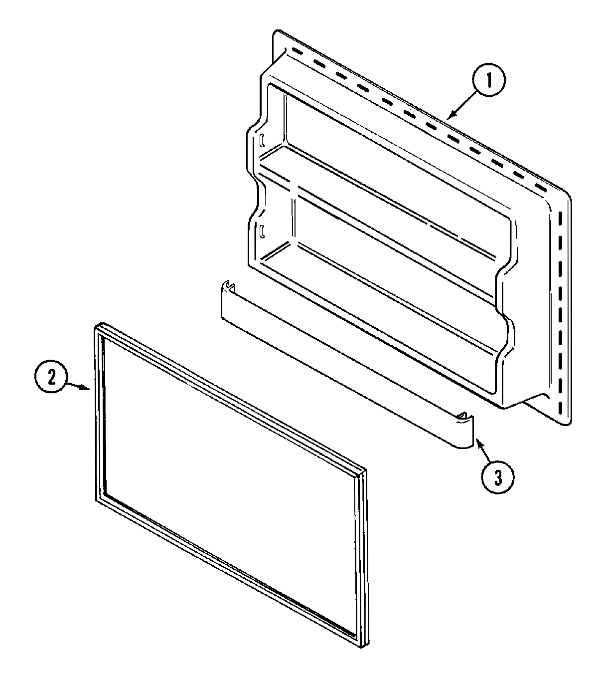 04 - FREEZER INNER DOOR (BISQUE)