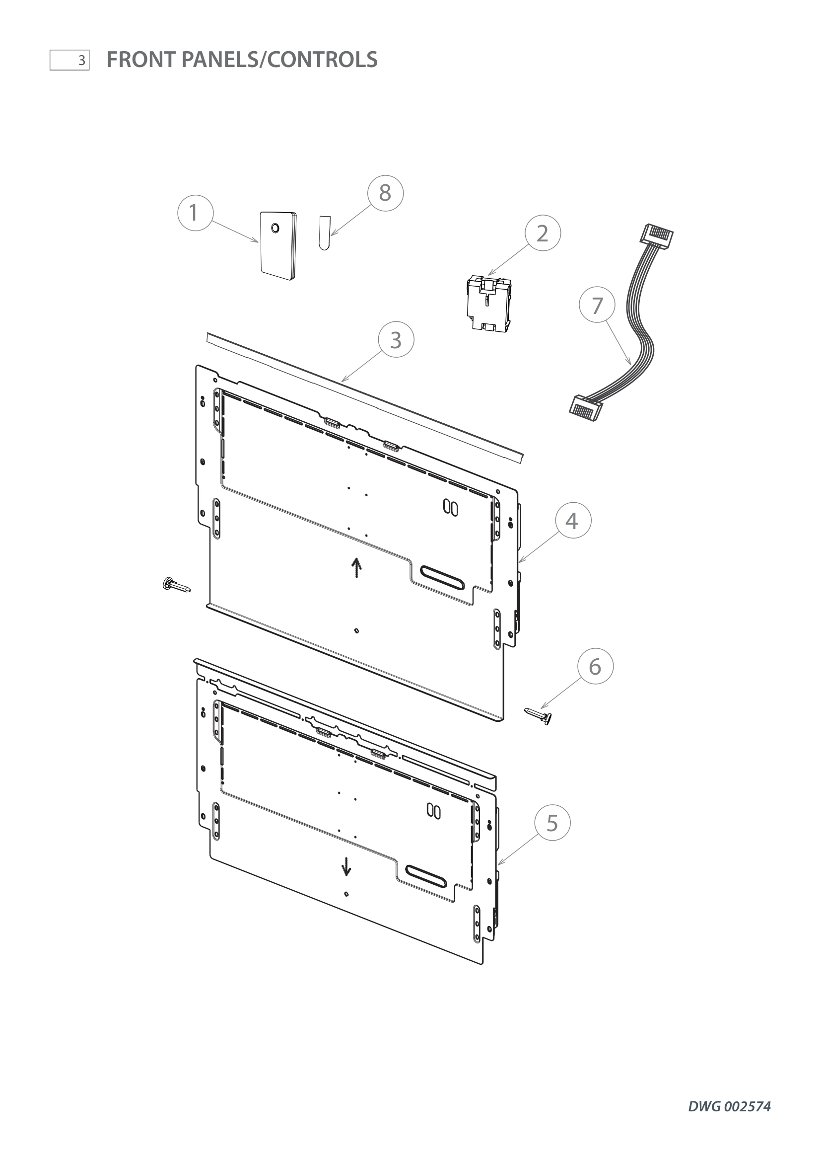 FRONT PANELS/CONTROLS