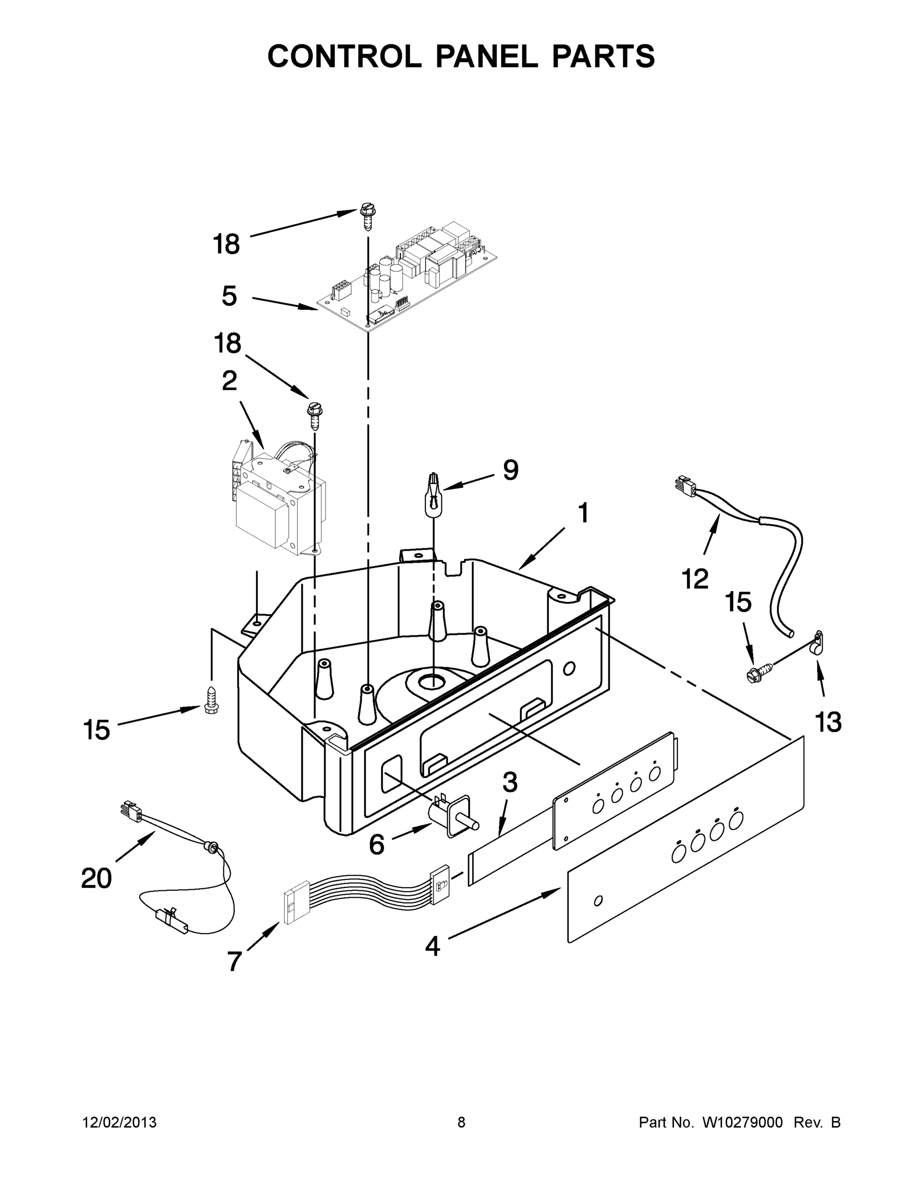05 - CONTROL PANEL PARTS