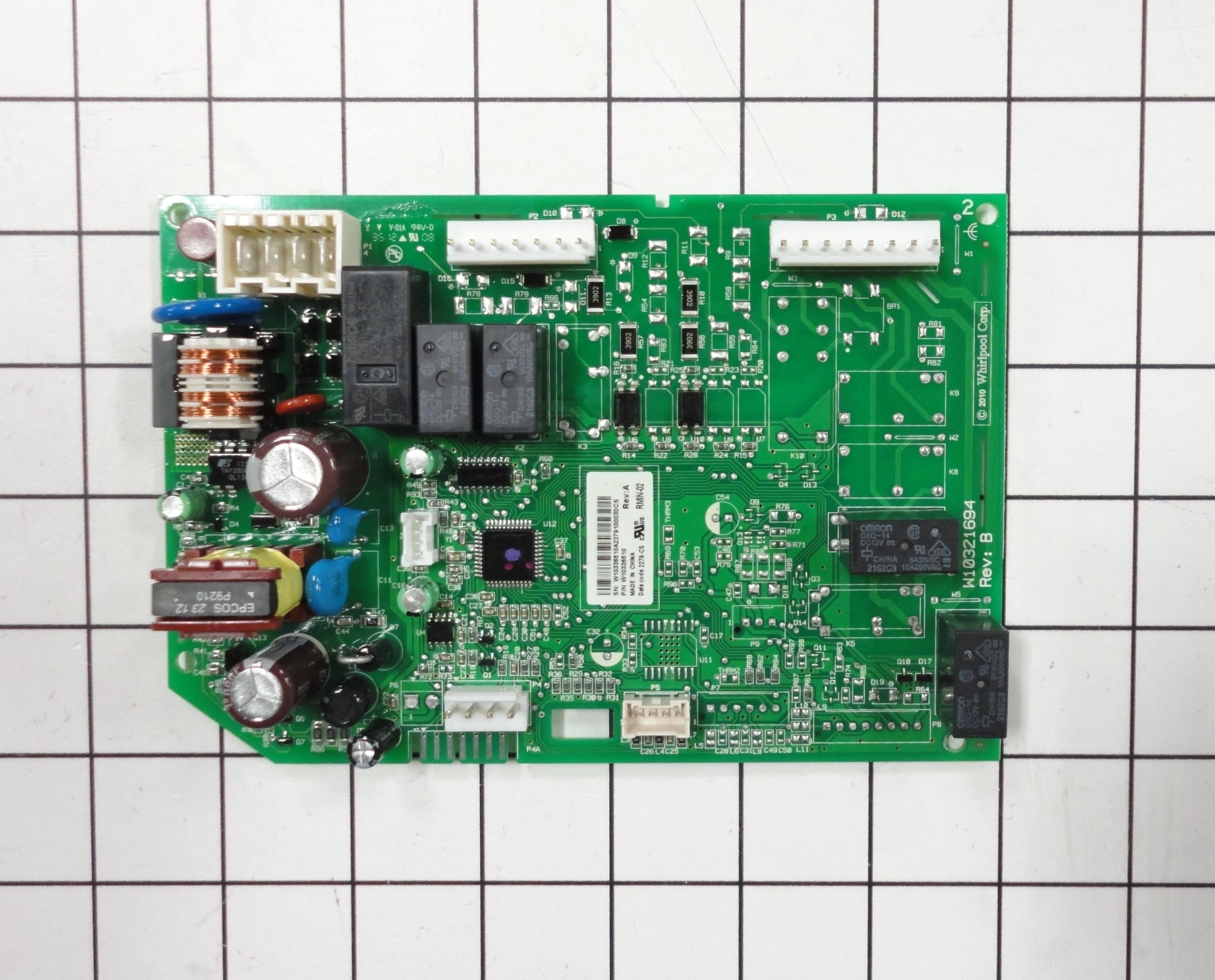 W11034365 Whirlpool Refrigerator Electronic Control Board + Core