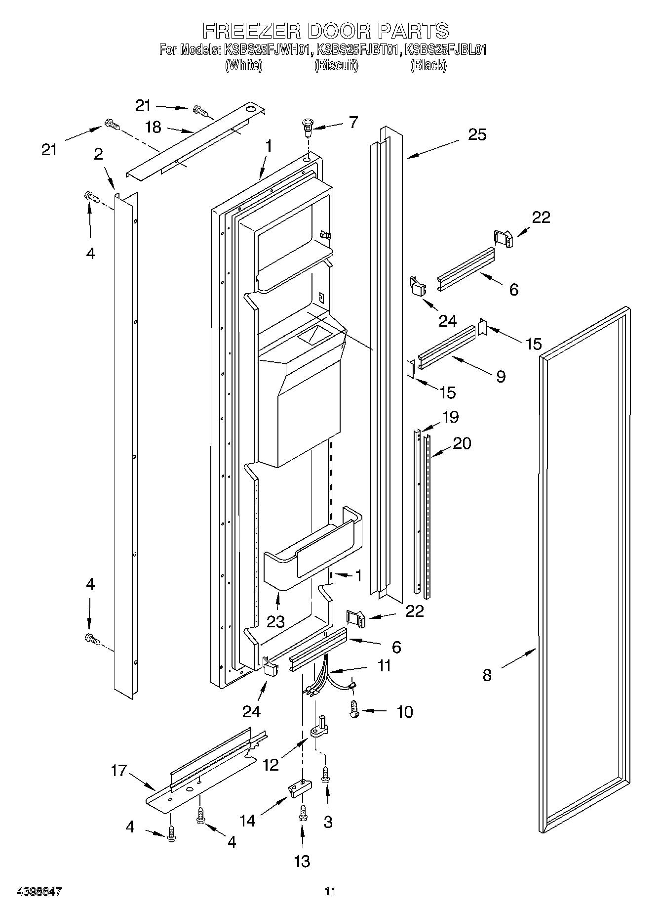 07 - FREEZER DOOR