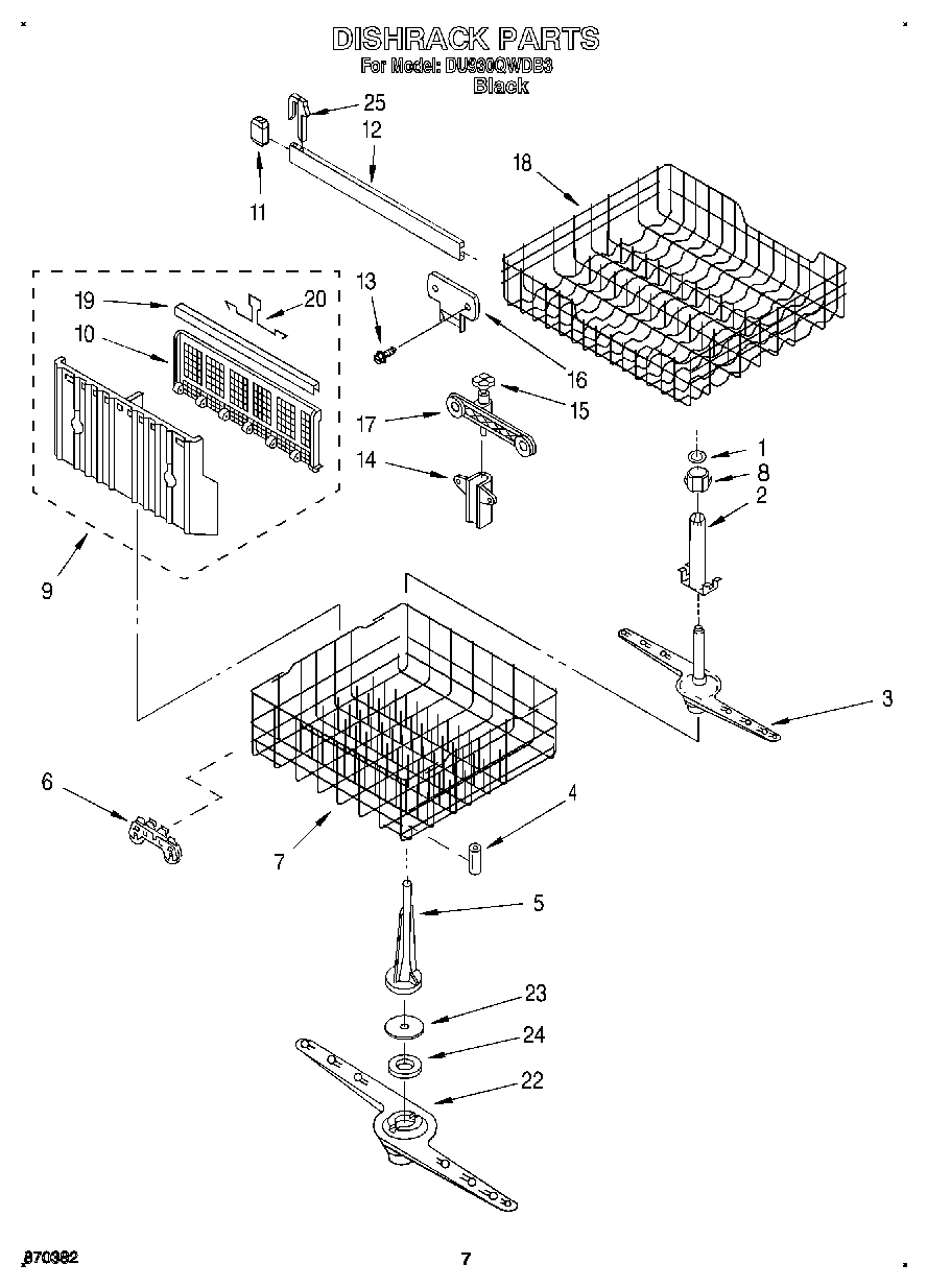 05 - DISHRACK, LIT/OPTIONAL