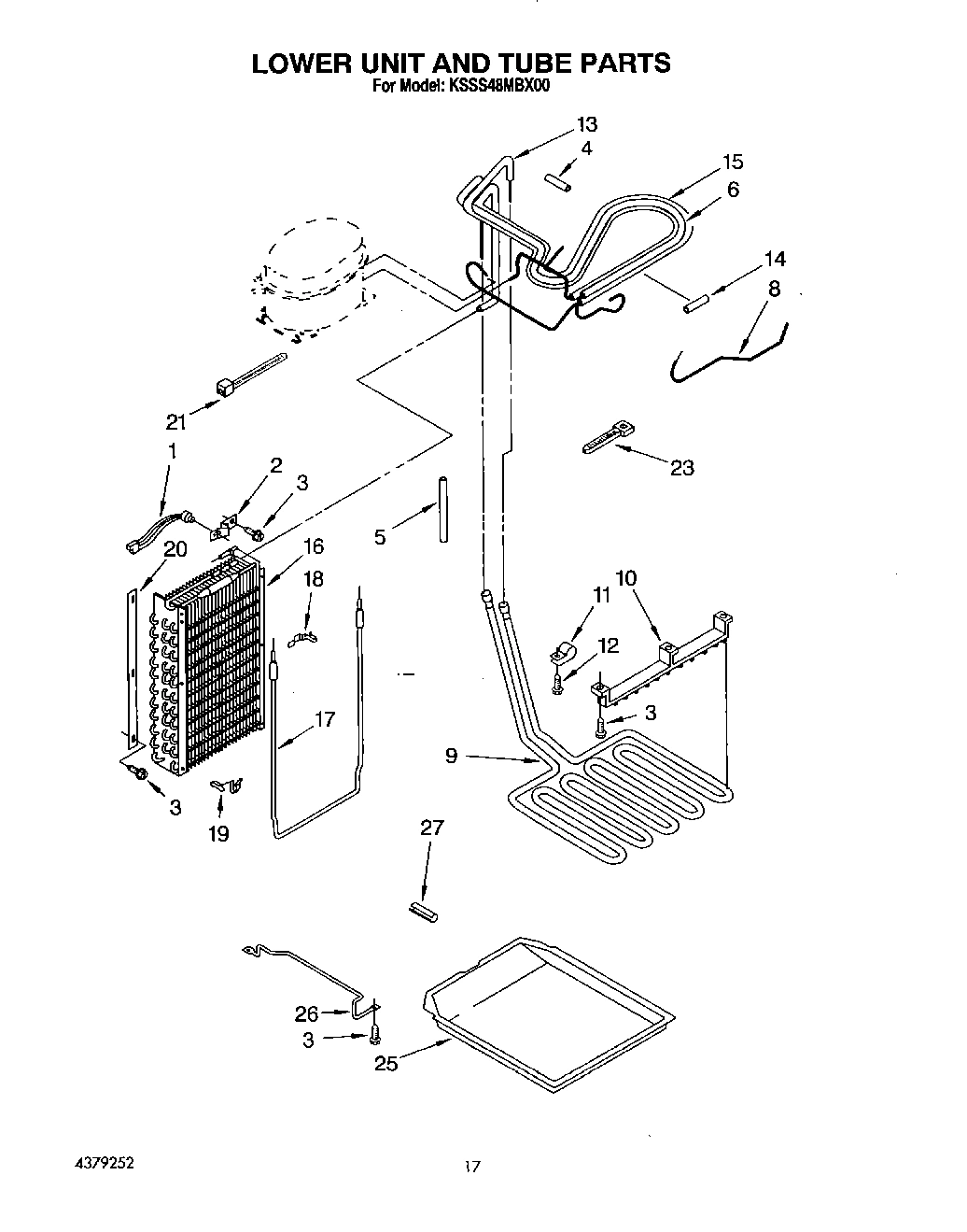 10 - LOWER UNIT AND TUBE
