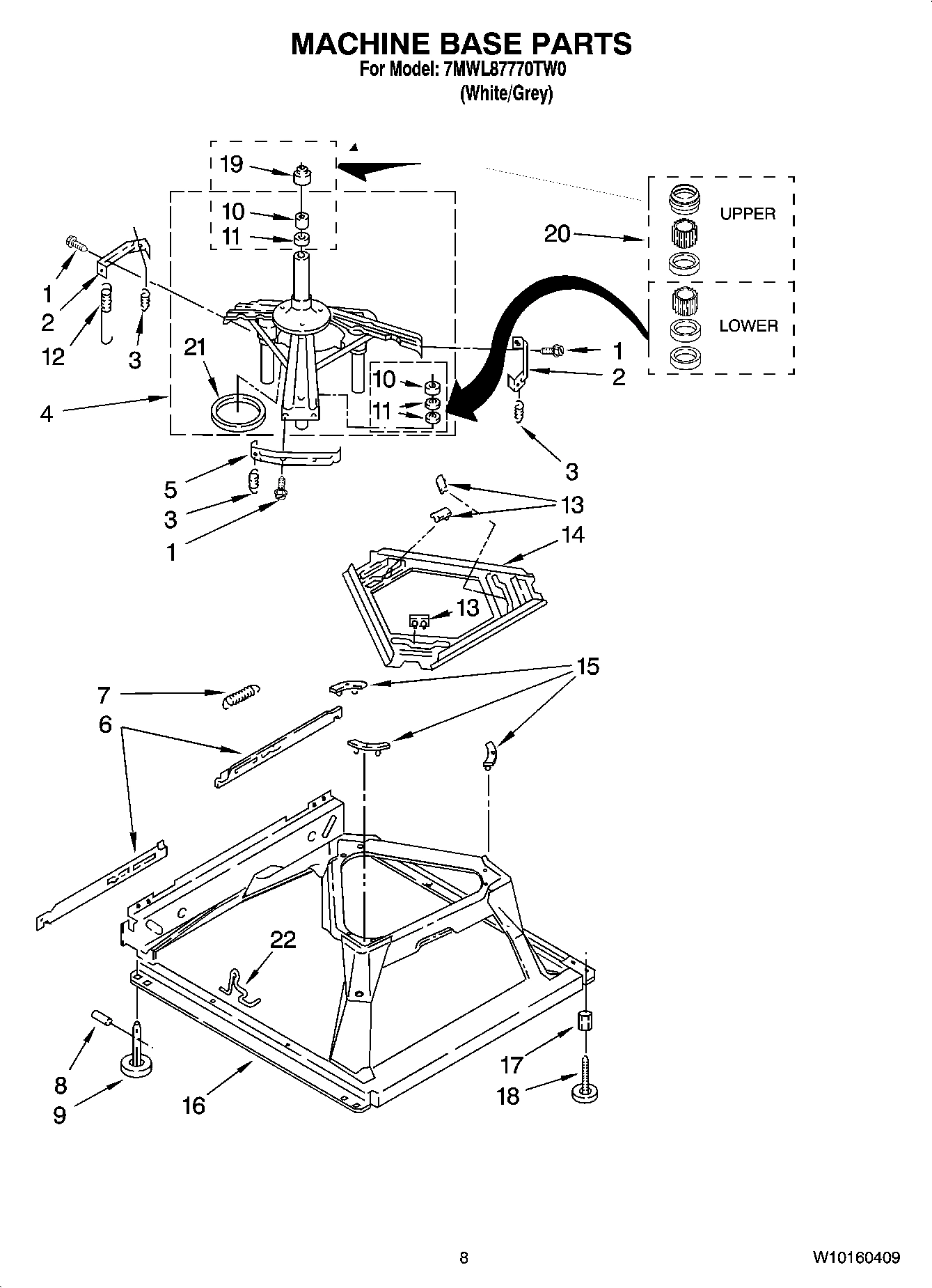 05 - MACHINE BASE PARTS