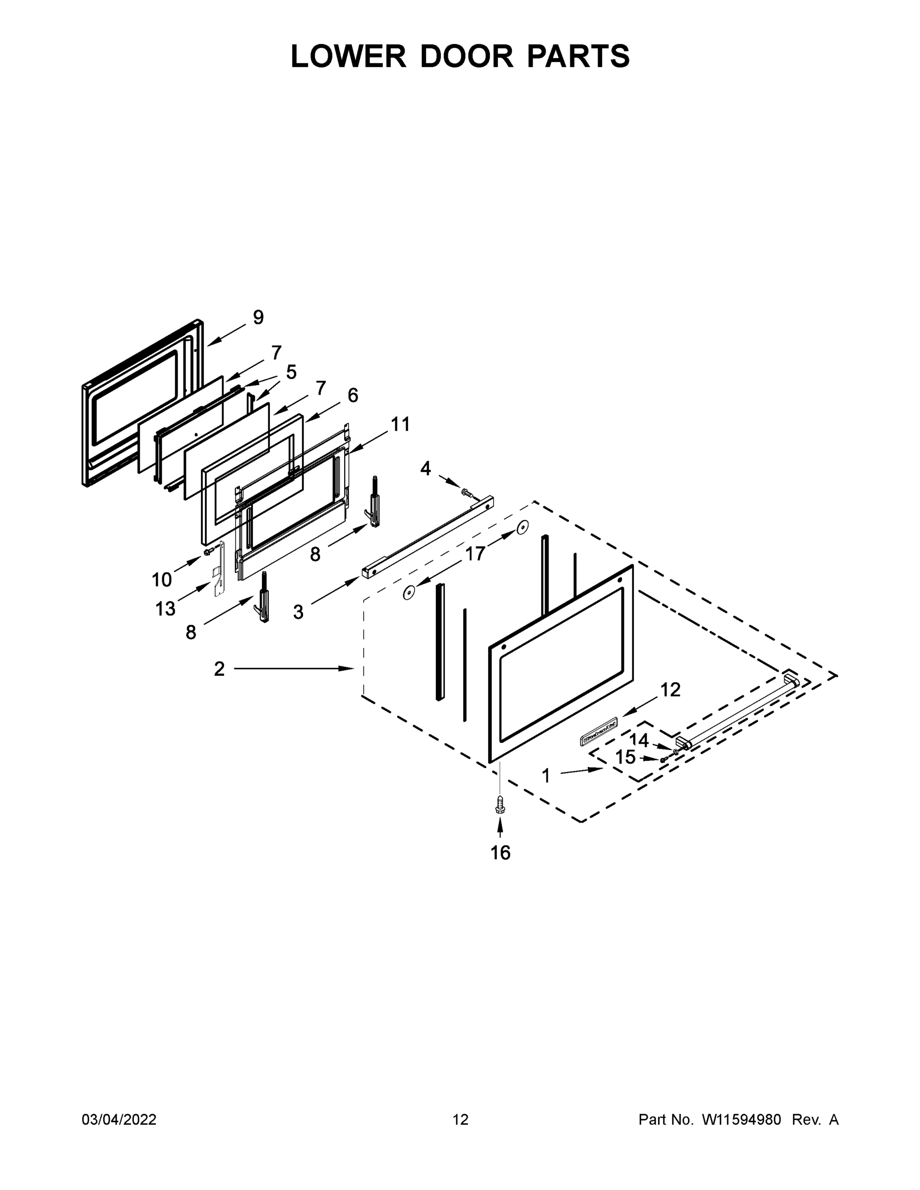 07 - LOWER DOOR PARTS